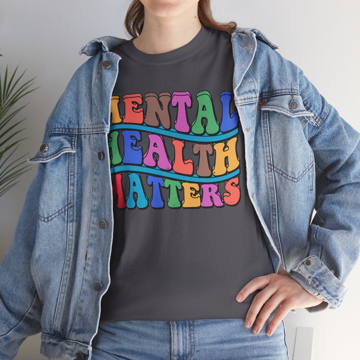 Mental Health Matters-Heavy Cotton Tee
