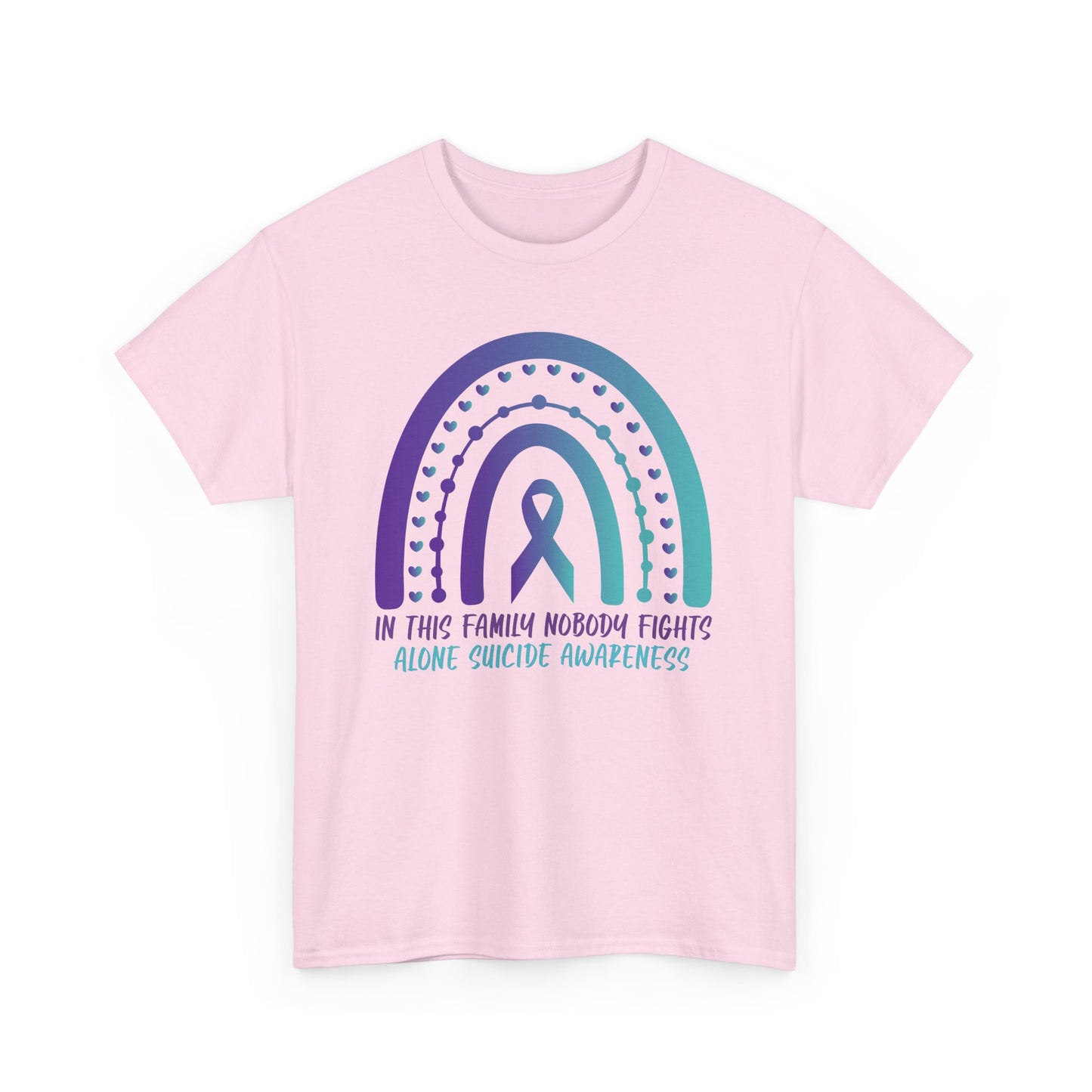 Suicide Prevention Awareness-In this Family Noone Fights Alone-Limited Edition T-shirts