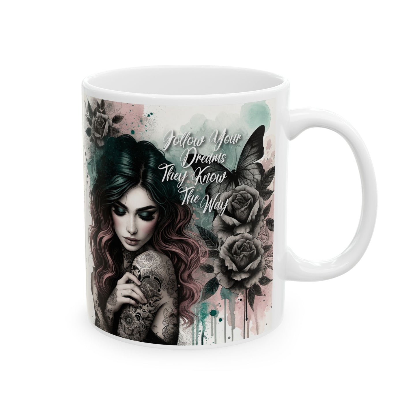 Follow your dreams they know the way limited Edition Mugs
