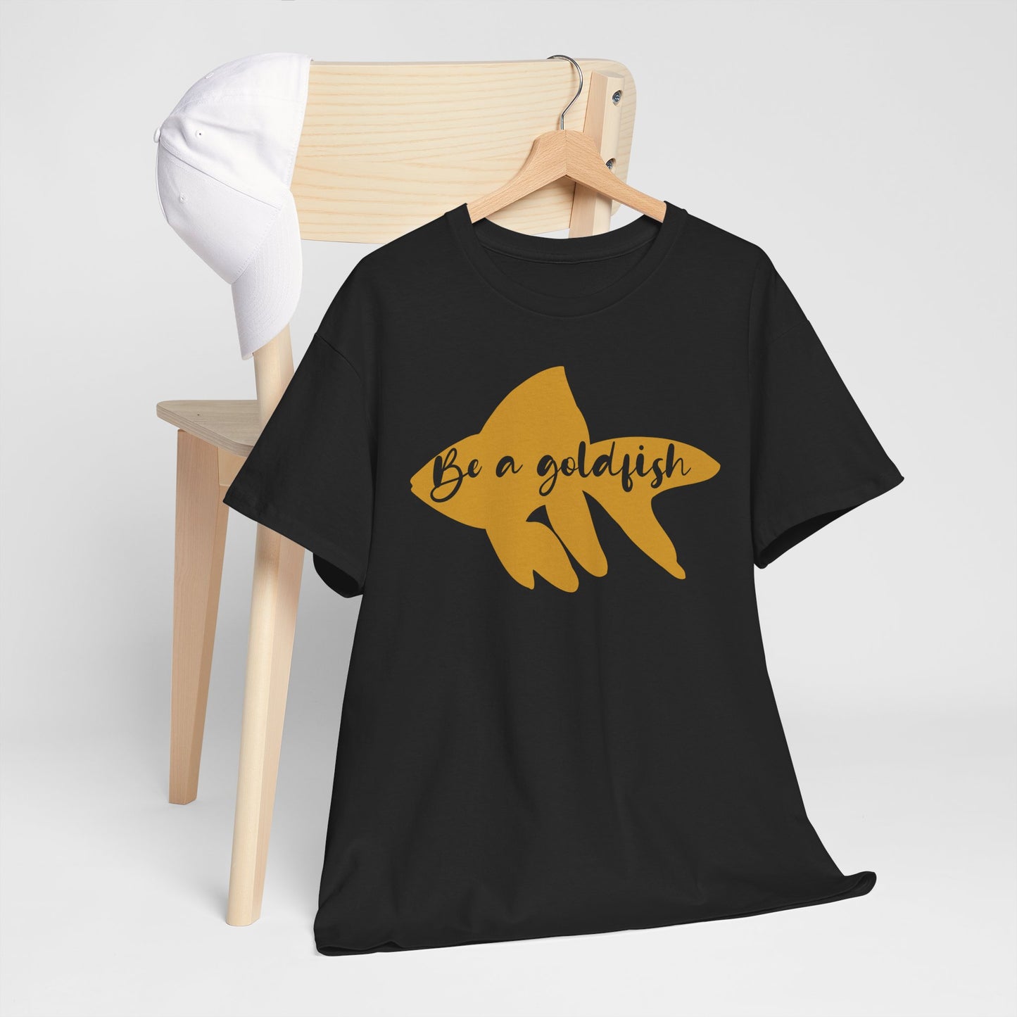 Be a Gold Fish Heavy Cotton Tee
