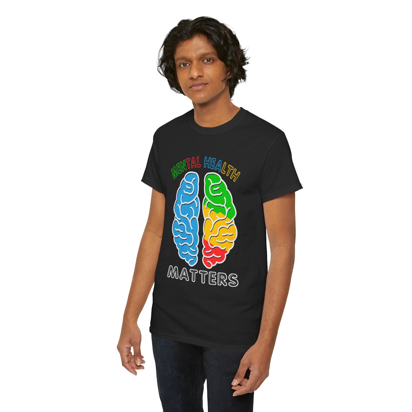 Mental Health Matters-Heavy Cotton Tee