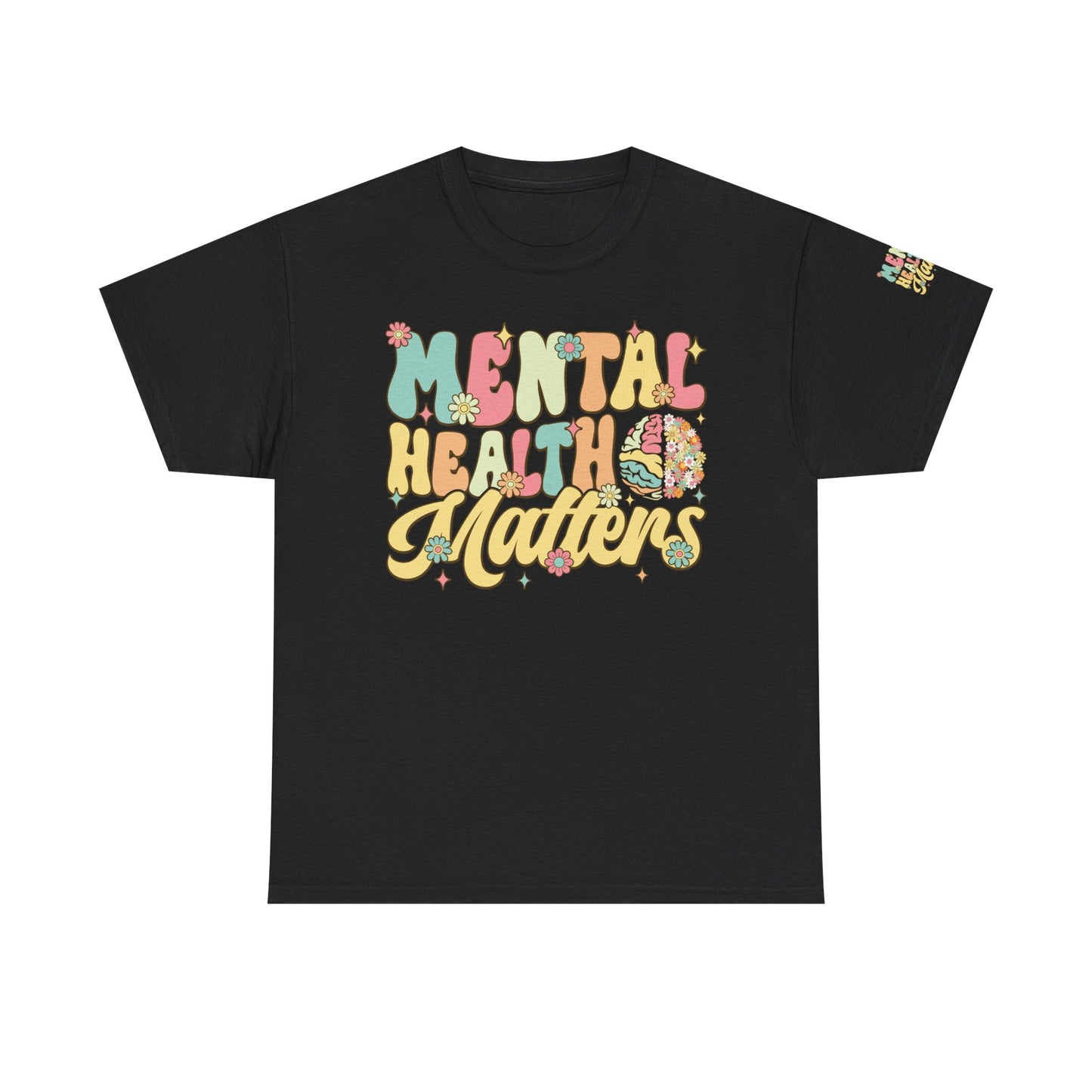 Mental Health Matters-Heavy Cotton Tee