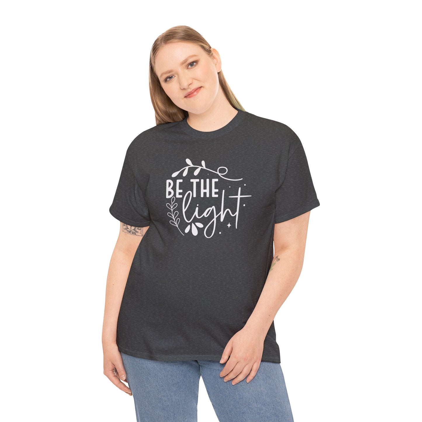 Be the Light Unisex Heavy Cotton Tee