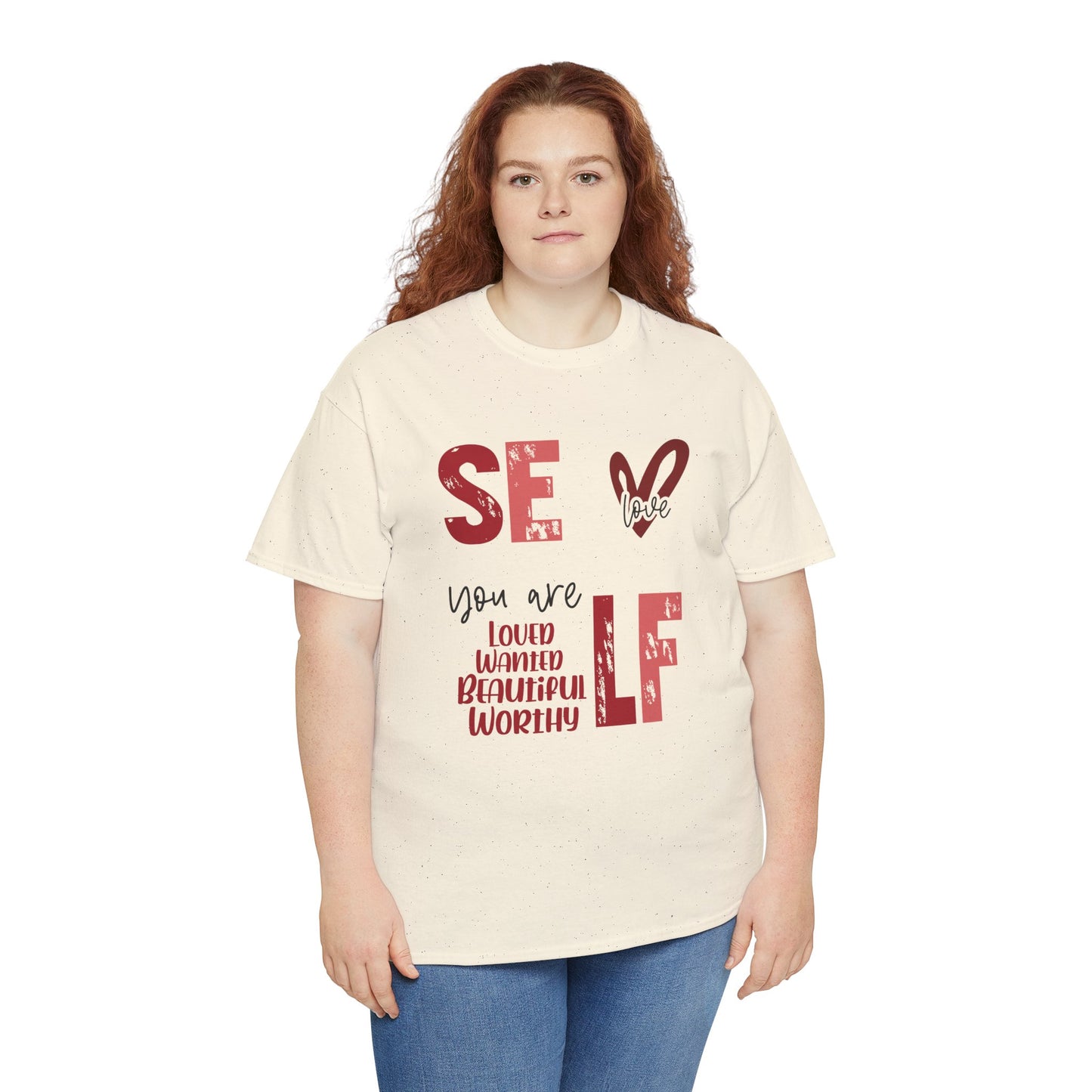 Self Love Inspirational Unisex Heavy Cotton Tee