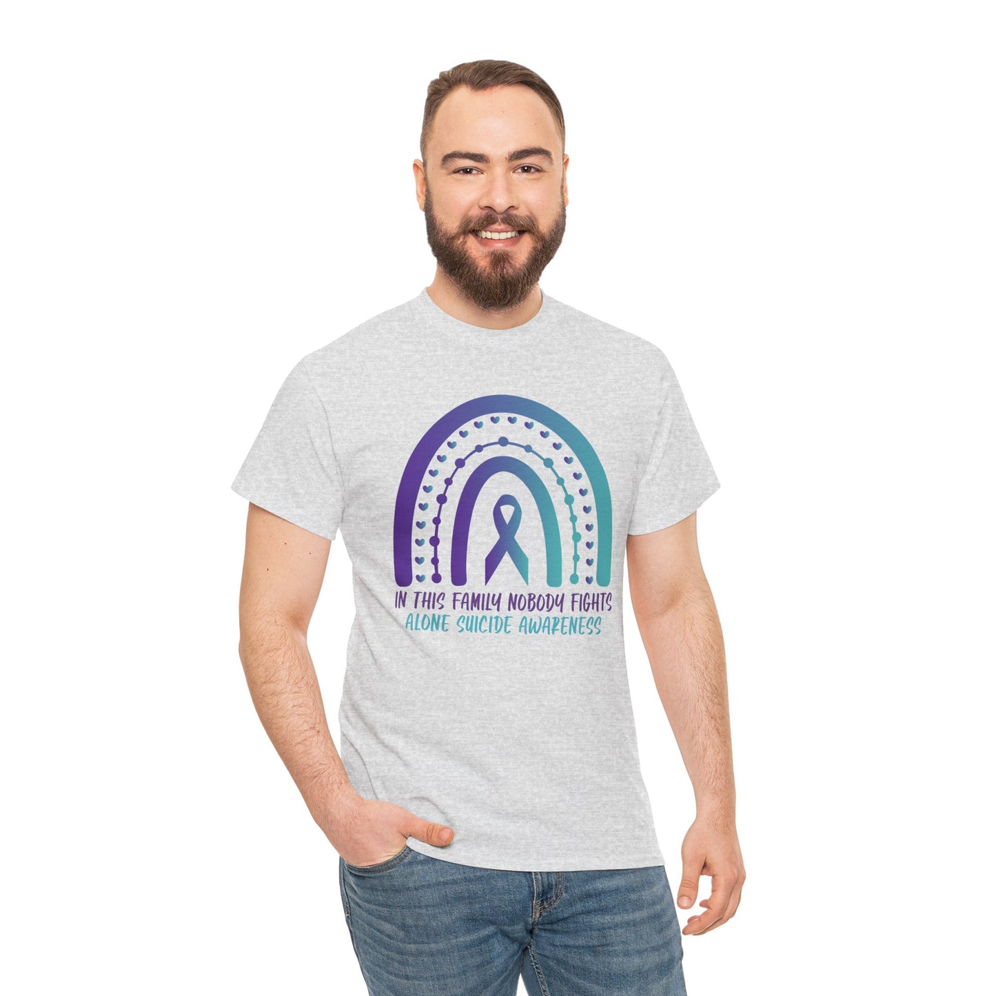 Suicide Prevention Awareness-In this Family Noone Fights Alone-Limited Edition T-shirts