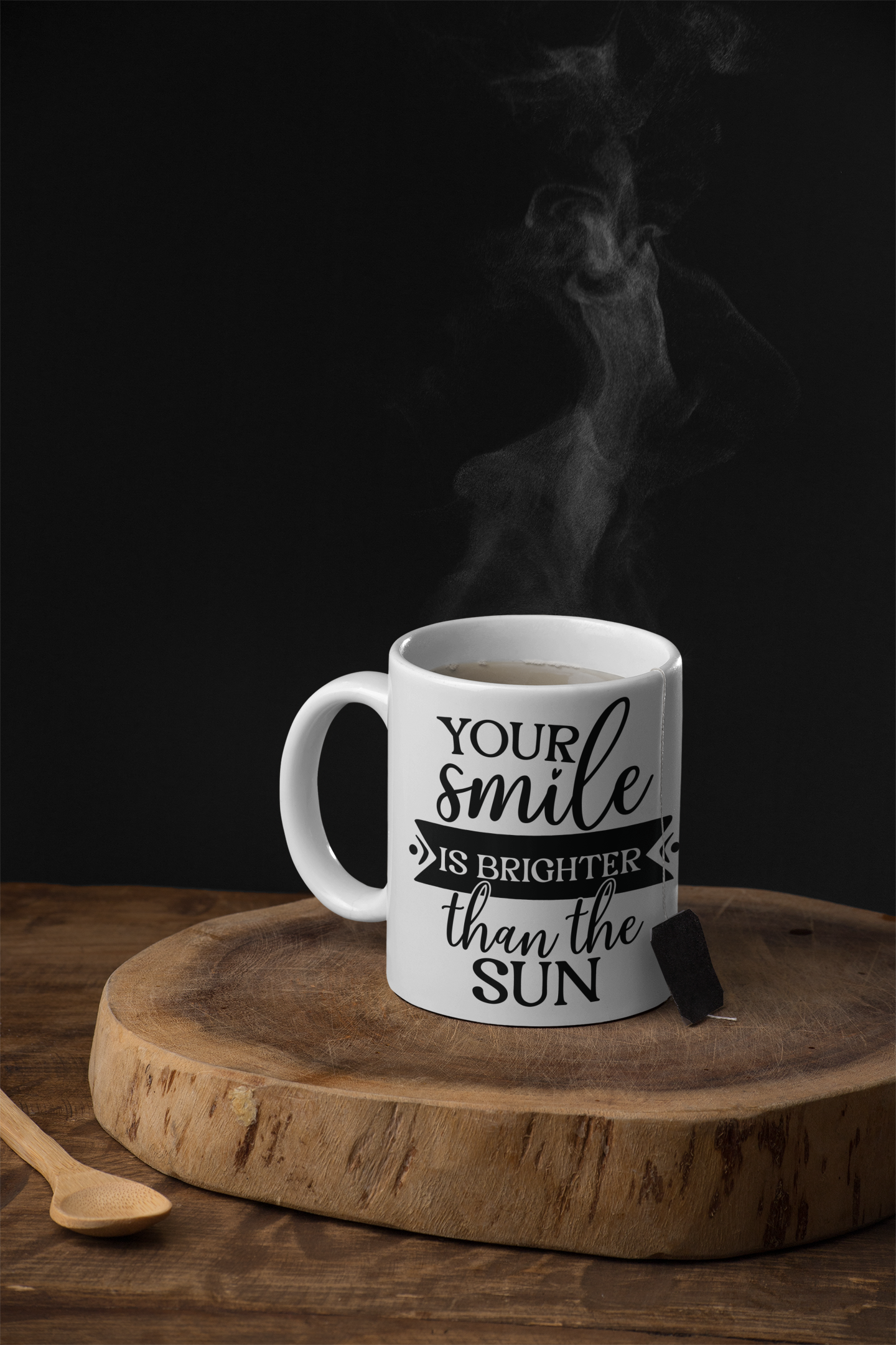 Your smile is brighter than the sun Mug 11oz