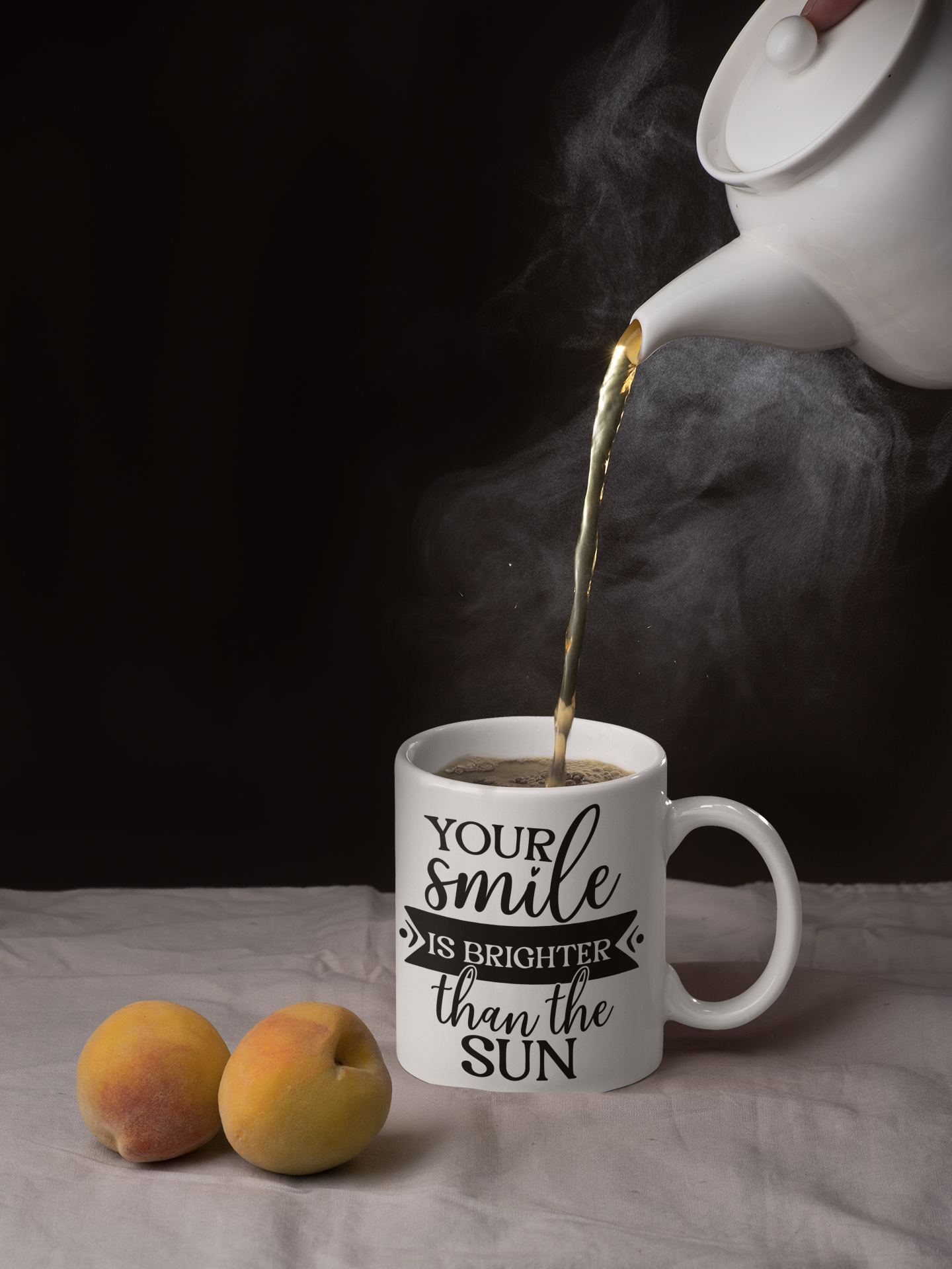 Your smile is brighter than the sun Mug 11oz