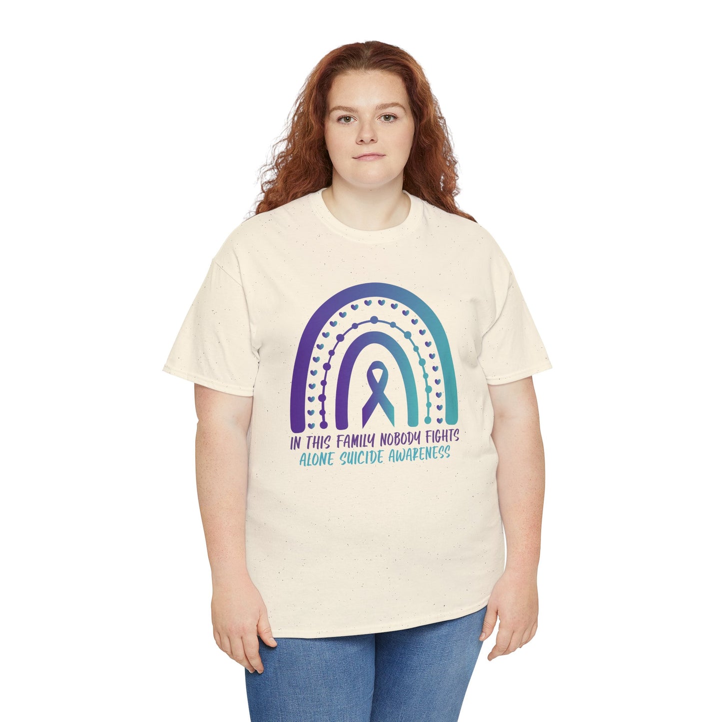 Suicide Prevention Awareness-In this Family Noone Fights Alone-Limited Edition T-shirts