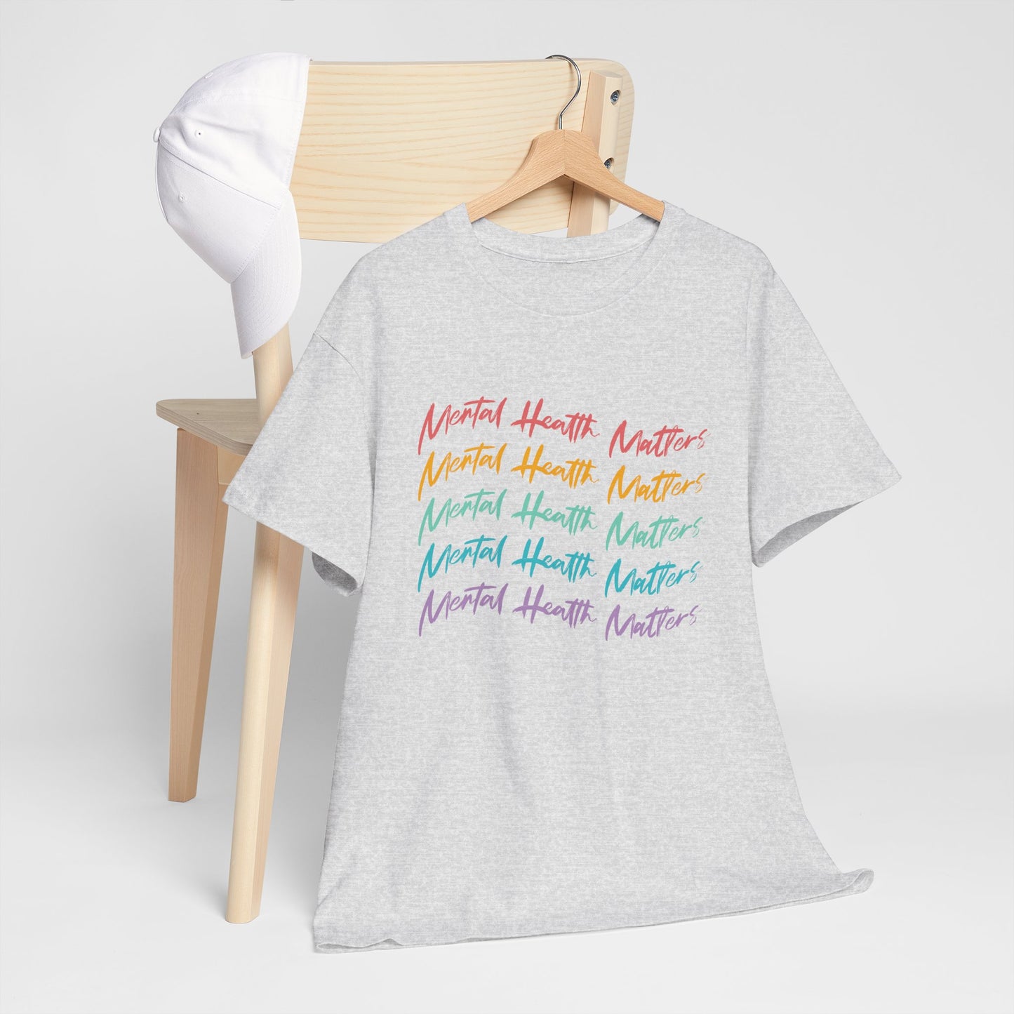 Mental Health Matters-Heavy Cotton Tee