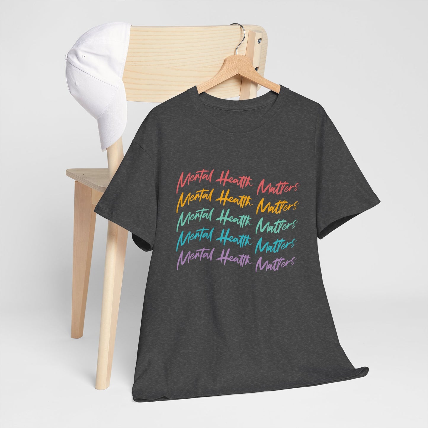 Mental Health Matters-Heavy Cotton Tee
