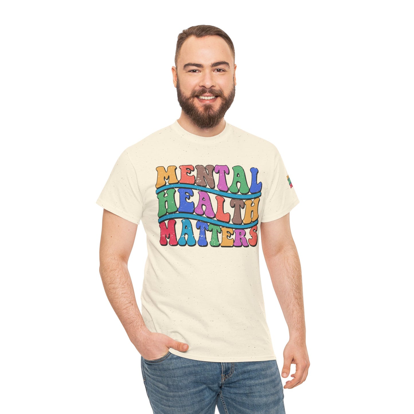 Mental Health Matters-Heavy Cotton Tee