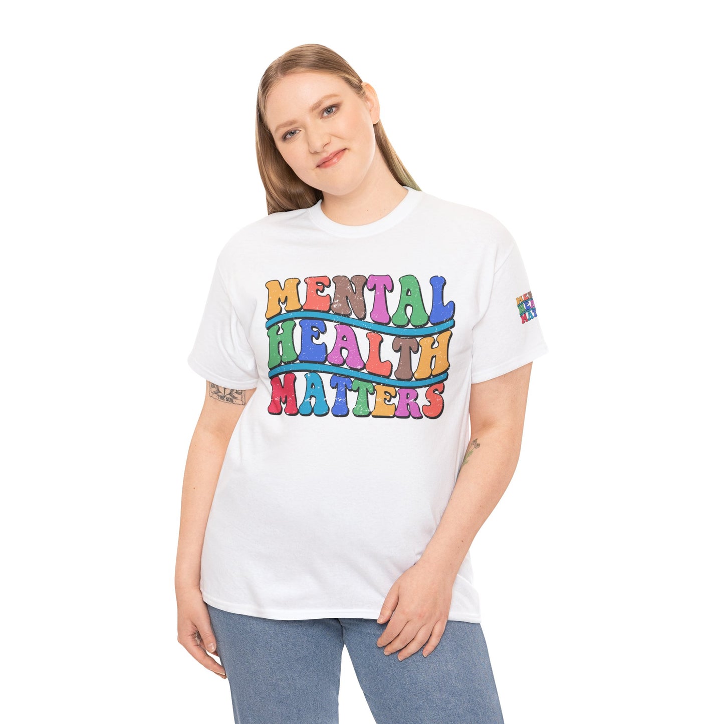 Mental Health Matters-Heavy Cotton Tee