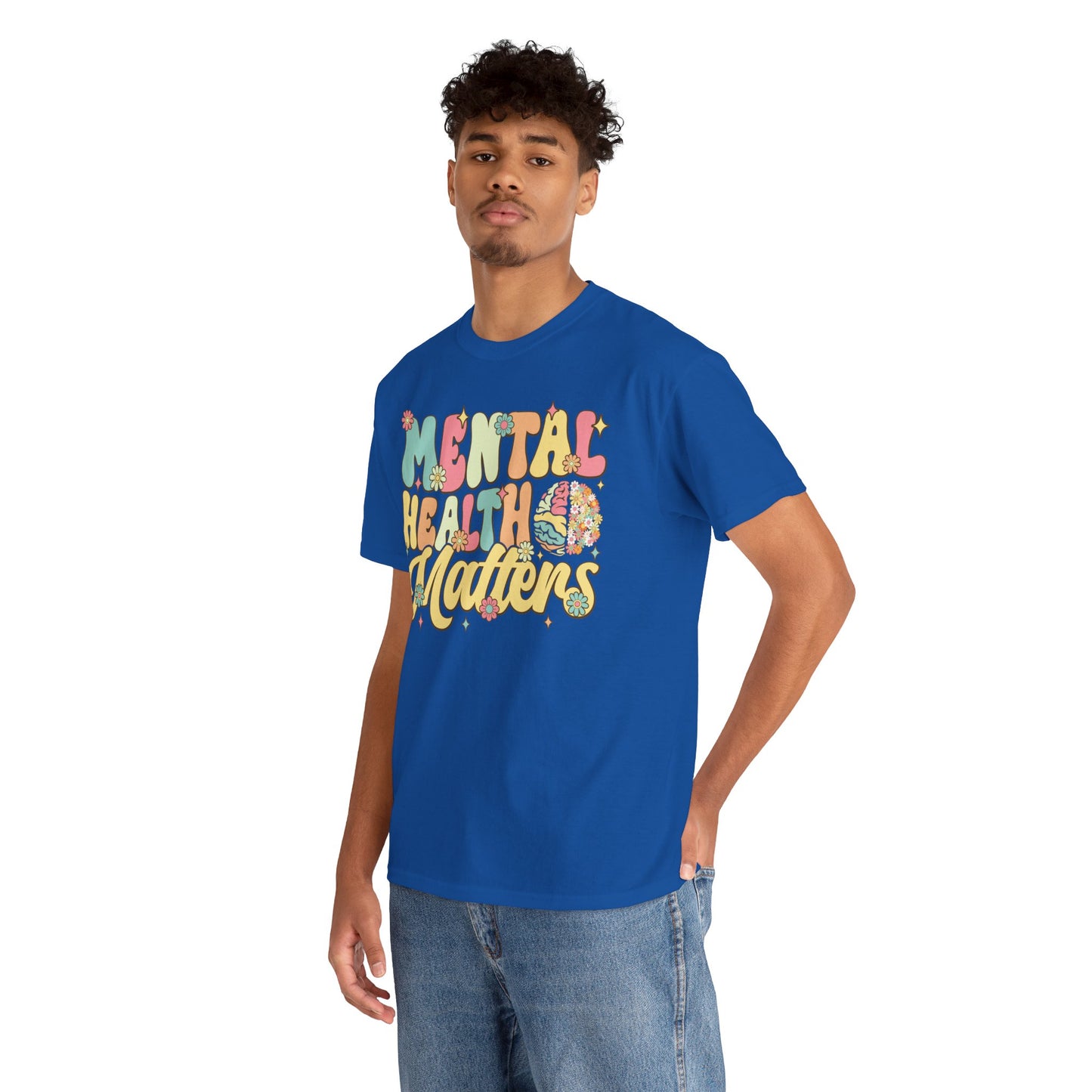 Mental Health Matters-Heavy Cotton Tee
