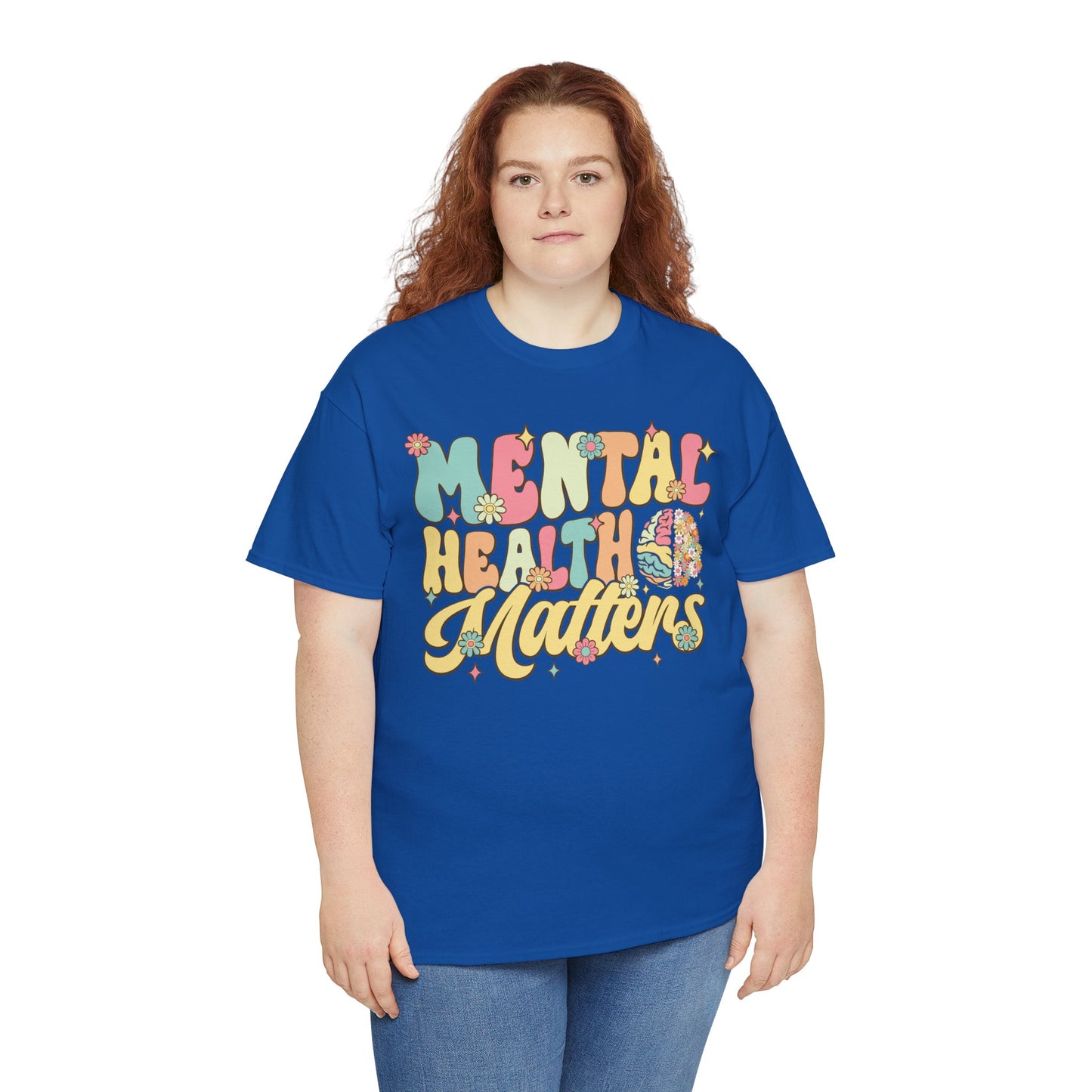 Mental Health Matters-Heavy Cotton Tee