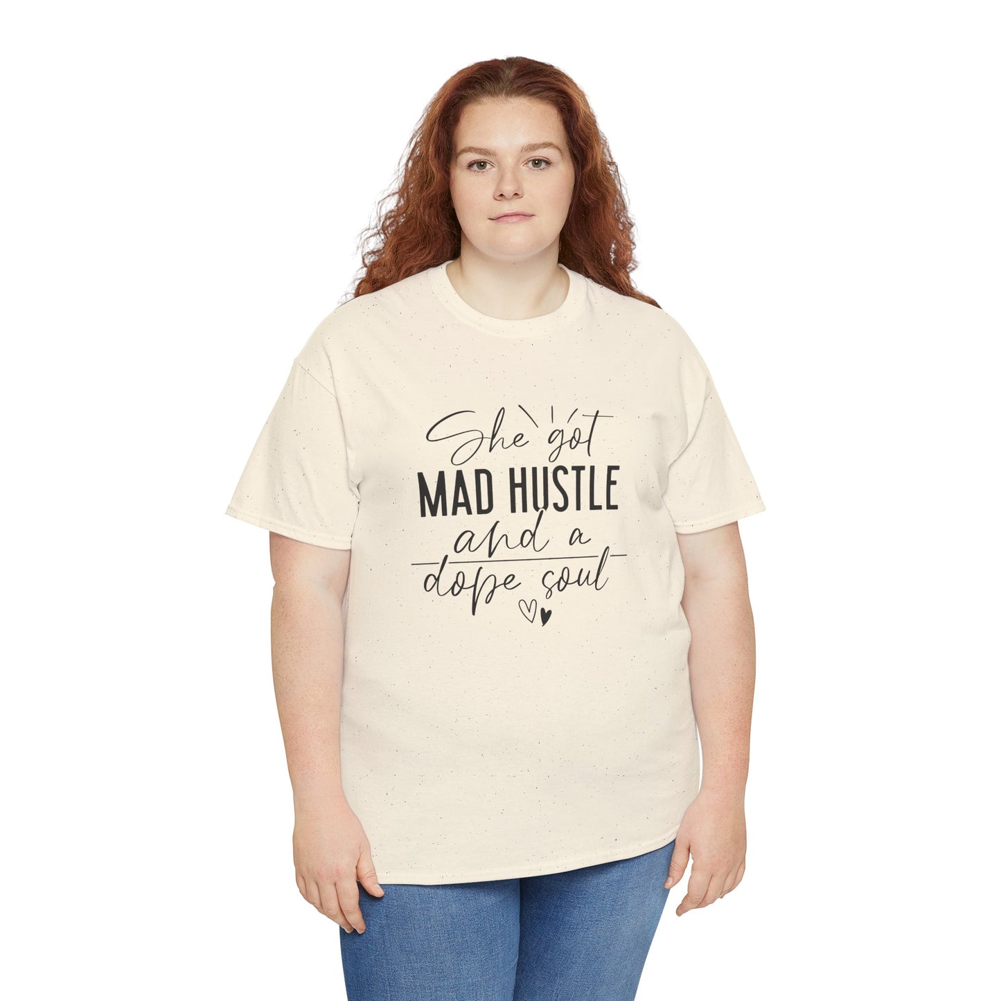 Mad Hustle & Dope Soul Unisex Heavy Cotton Tee