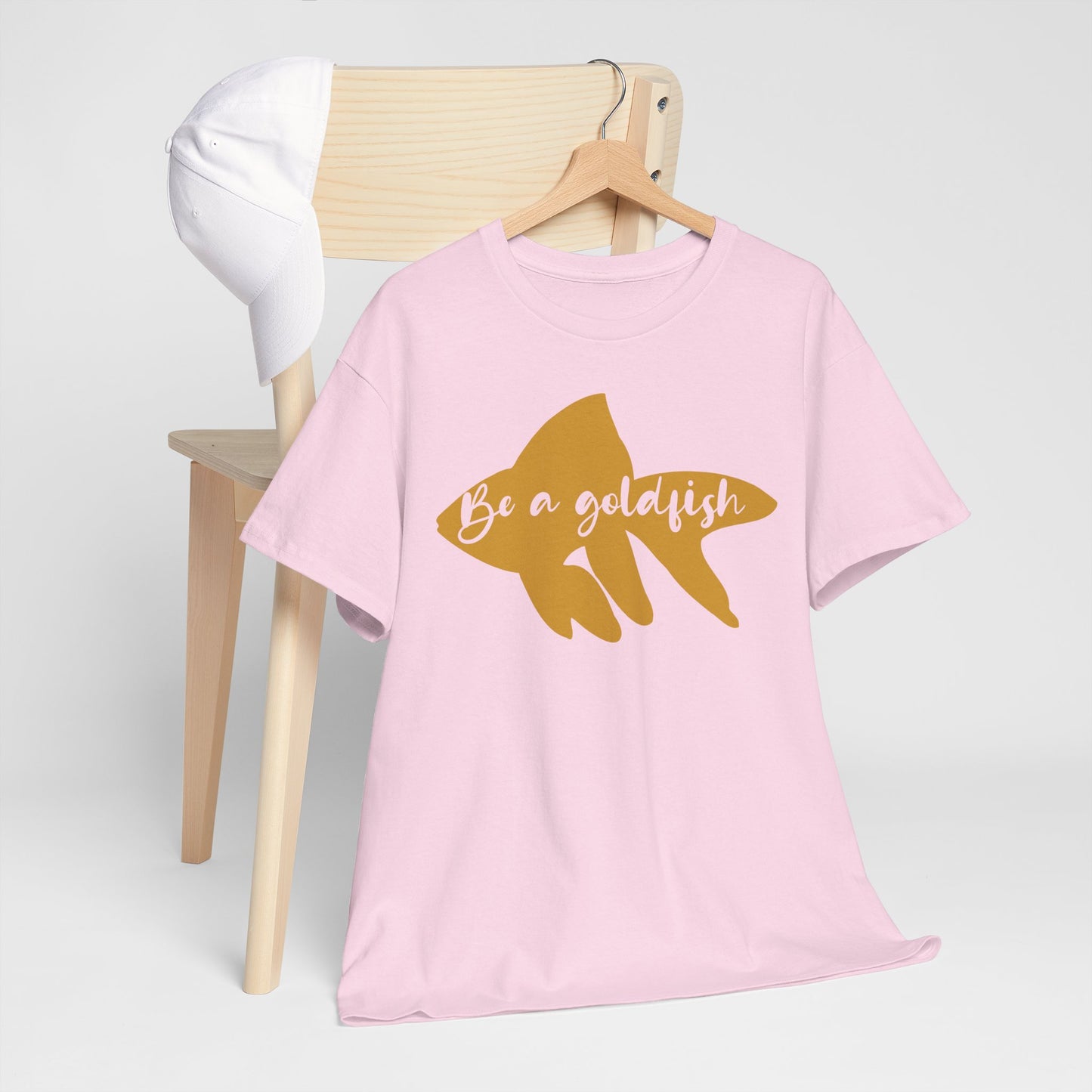 Be a Gold Fish Heavy Cotton Tee