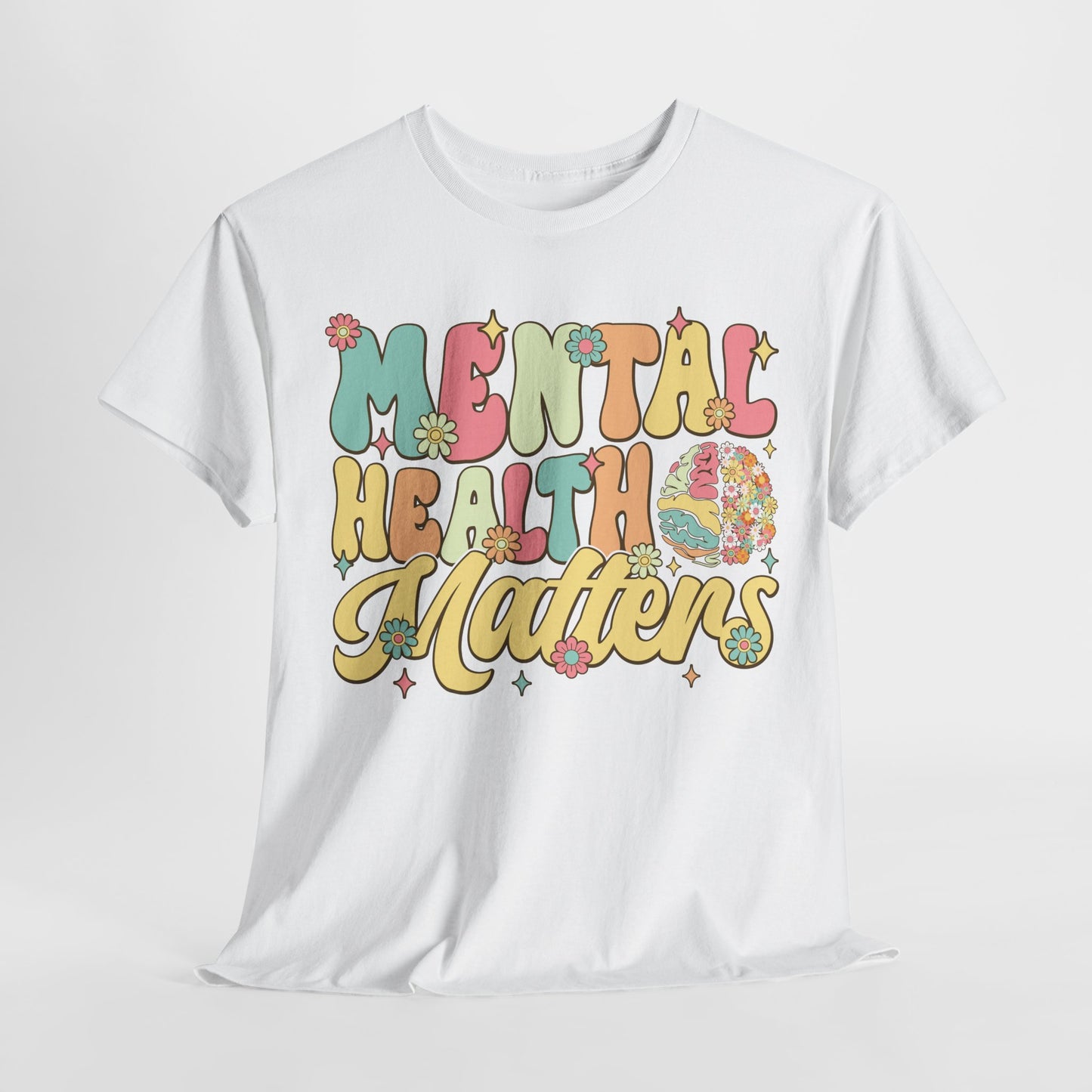 Mental Health Matters-Heavy Cotton Tee