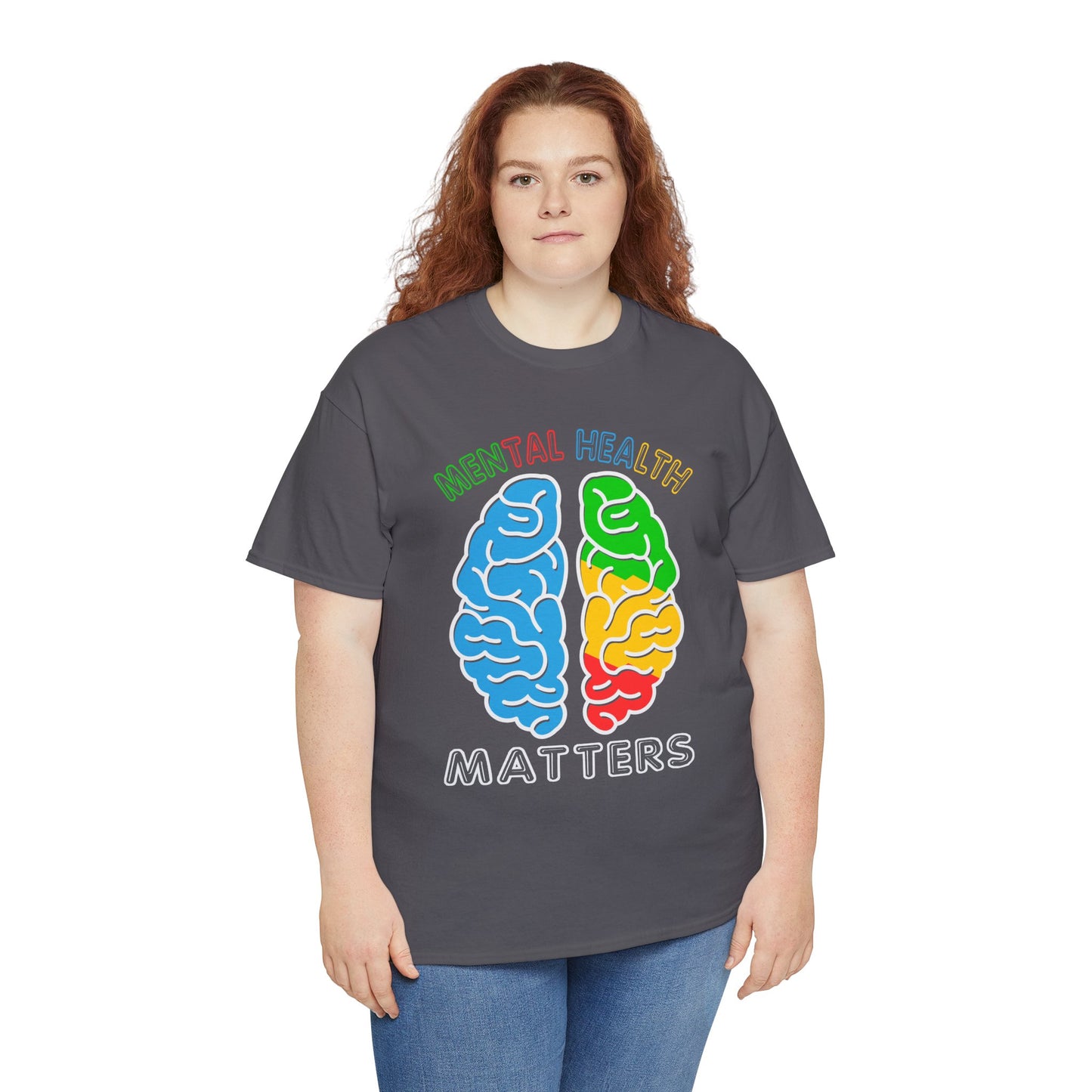 Mental Health Matters-Heavy Cotton Tee