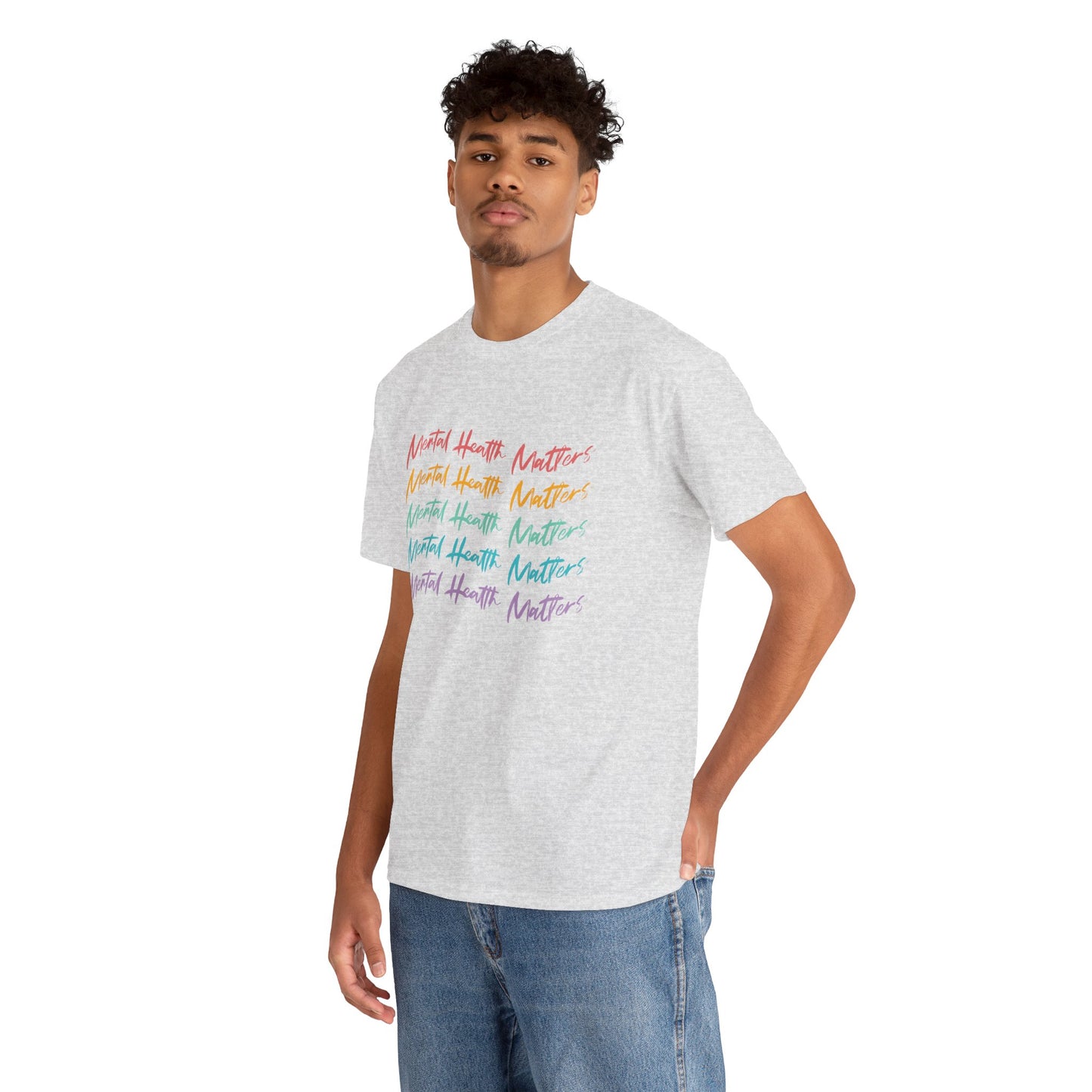 Mental Health Matters-Heavy Cotton Tee