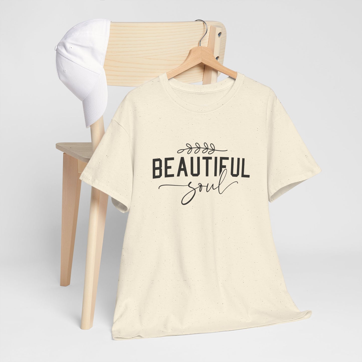 Beautiful Soul Unisex Heavy Cotton Tee - Inspirational Graphic T-Shirt