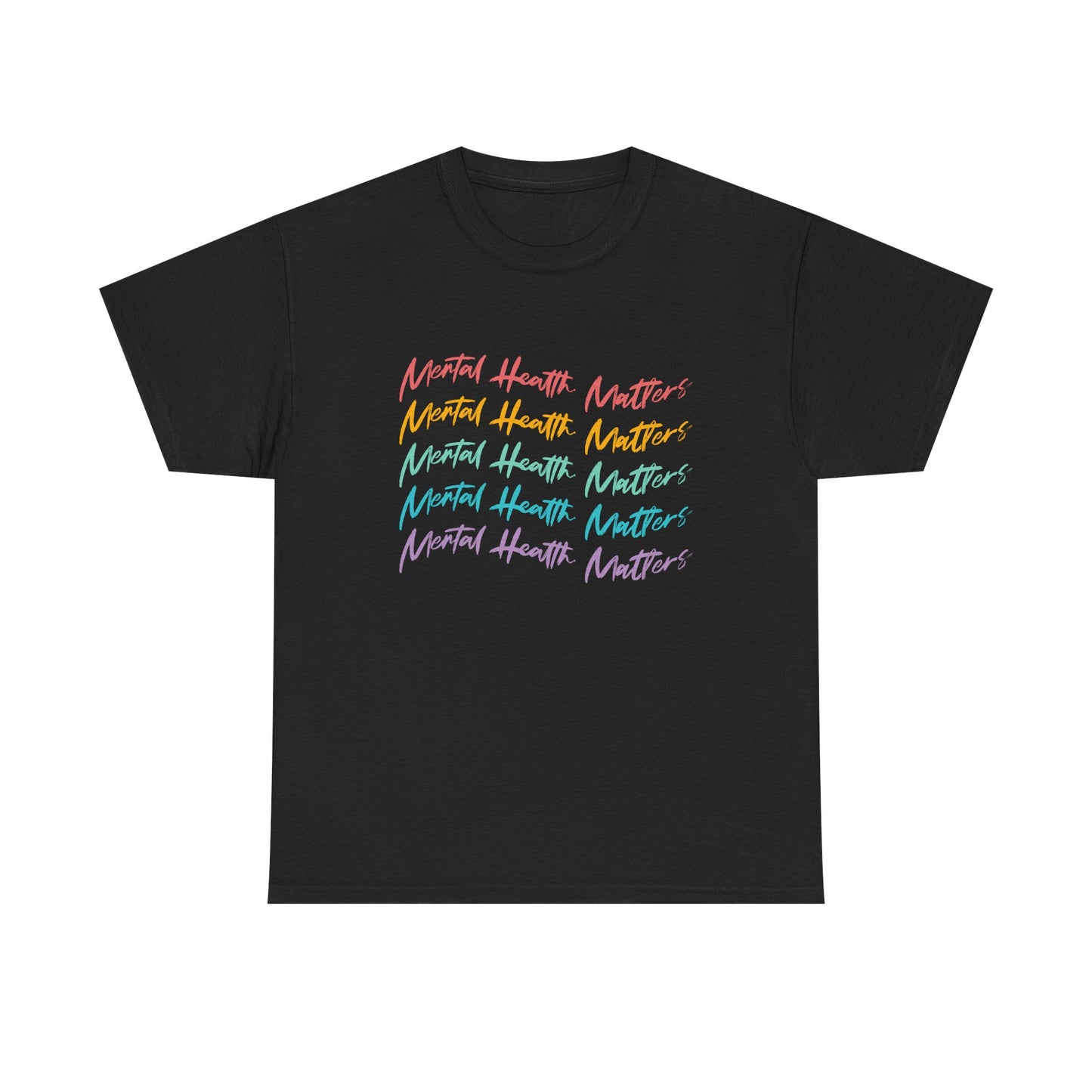 Mental Health Matters-Heavy Cotton Tee