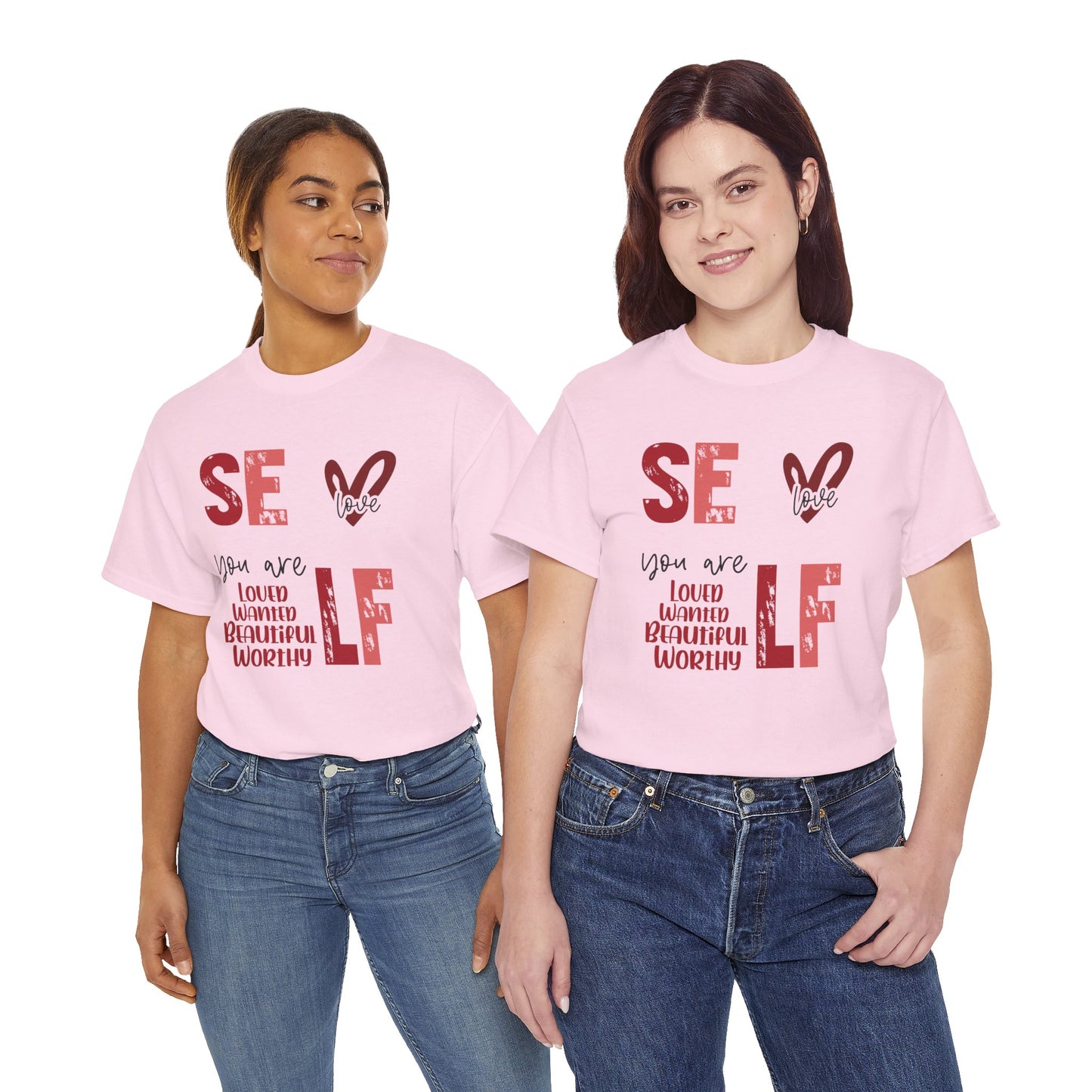 Self Love Inspirational Unisex Heavy Cotton Tee