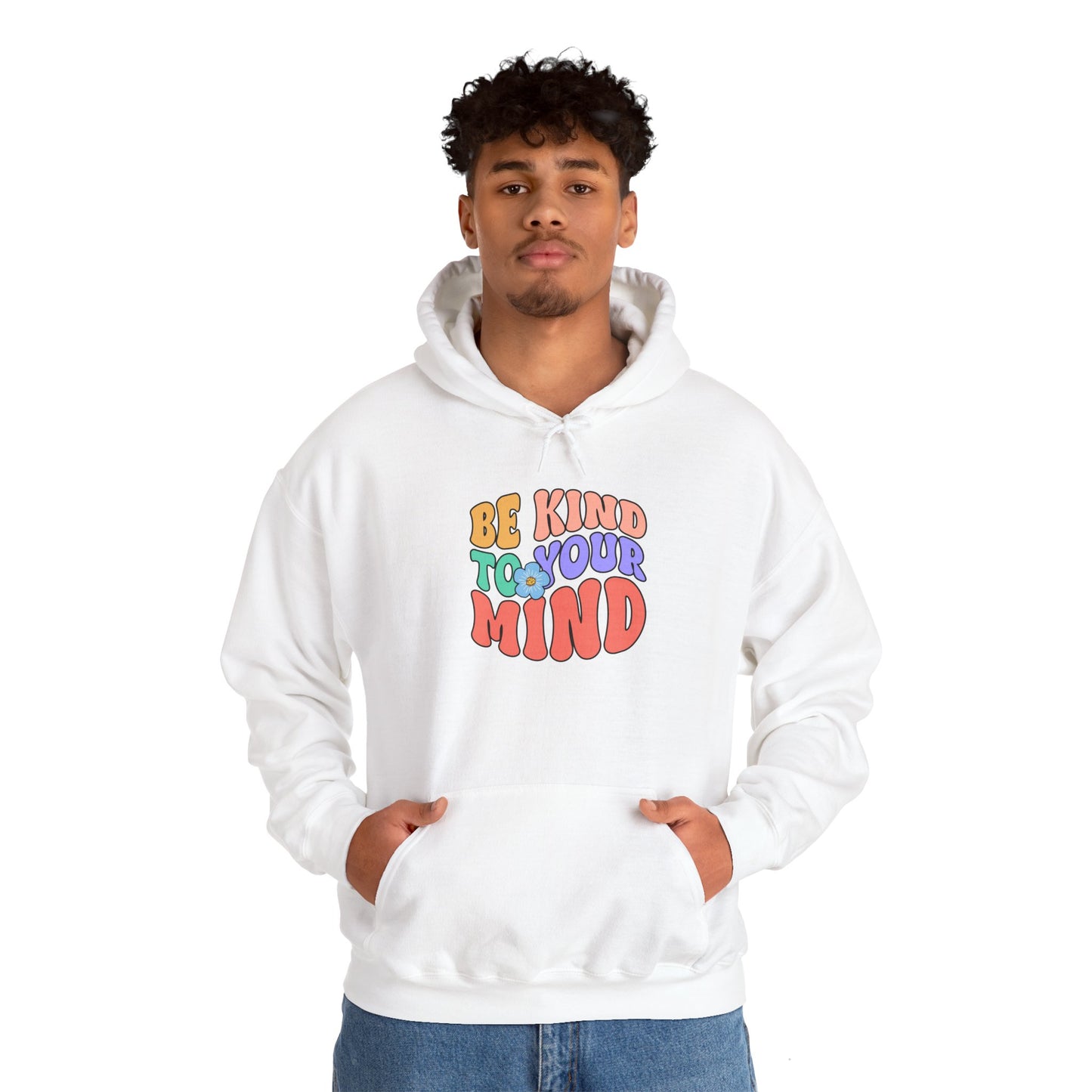 Mental Health Matters-Be Kind to your Mind-Unisex Heavy Blend™Hoodie