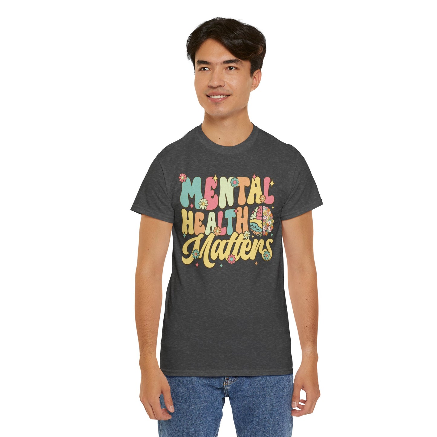 Mental Health Matters-Heavy Cotton Tee