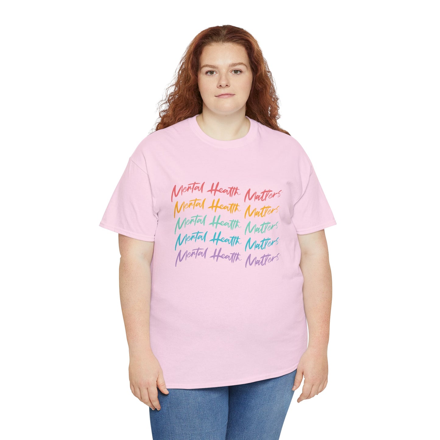 Mental Health Matters-Heavy Cotton Tee