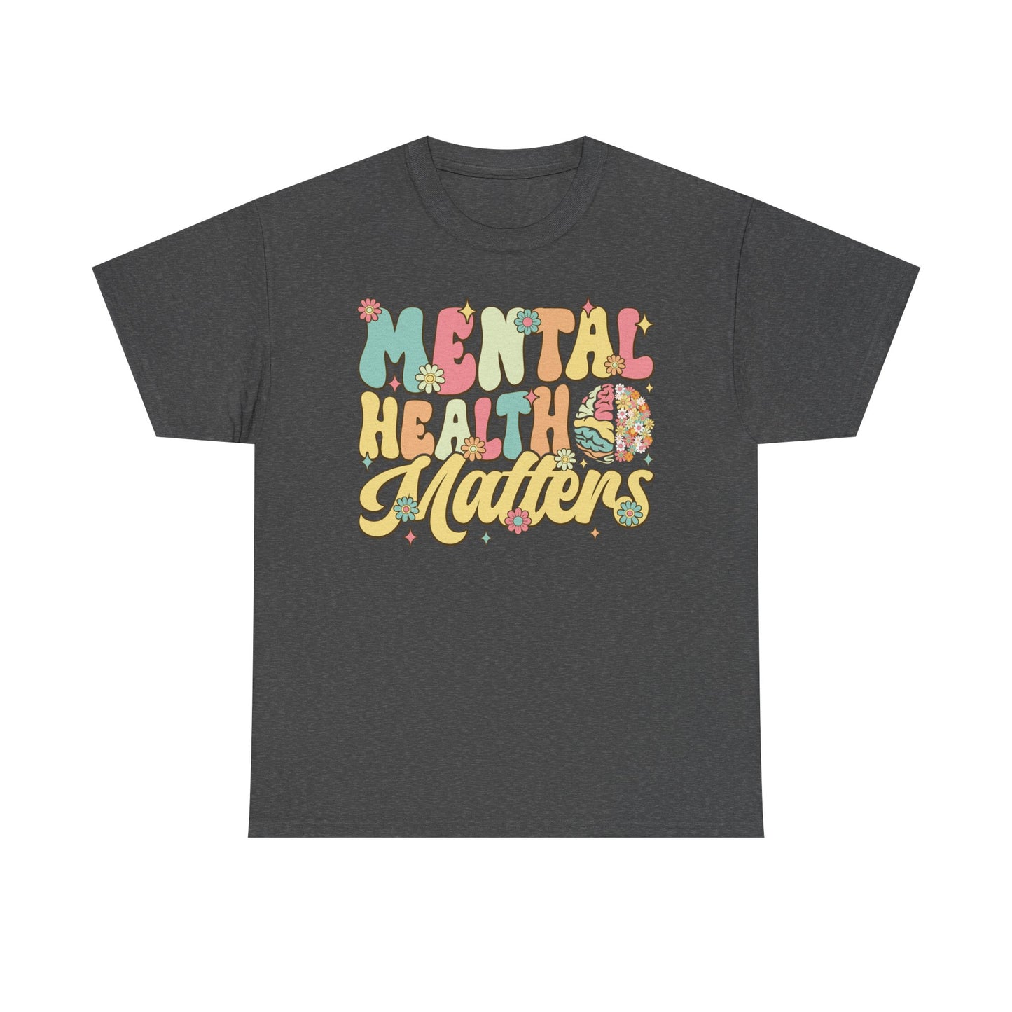 Mental Health Matters-Heavy Cotton Tee