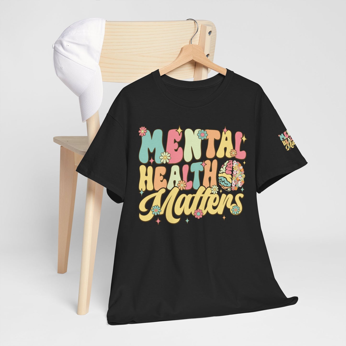 Mental Health Matters-Heavy Cotton Tee