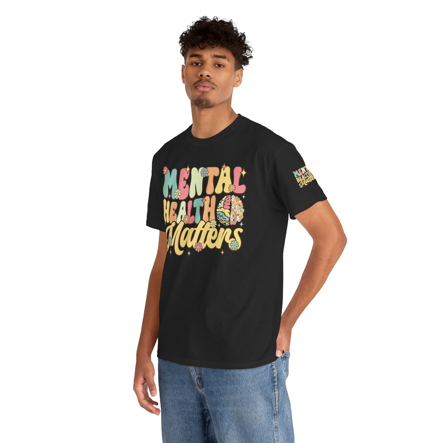 Mental Health Matters-Heavy Cotton Tee