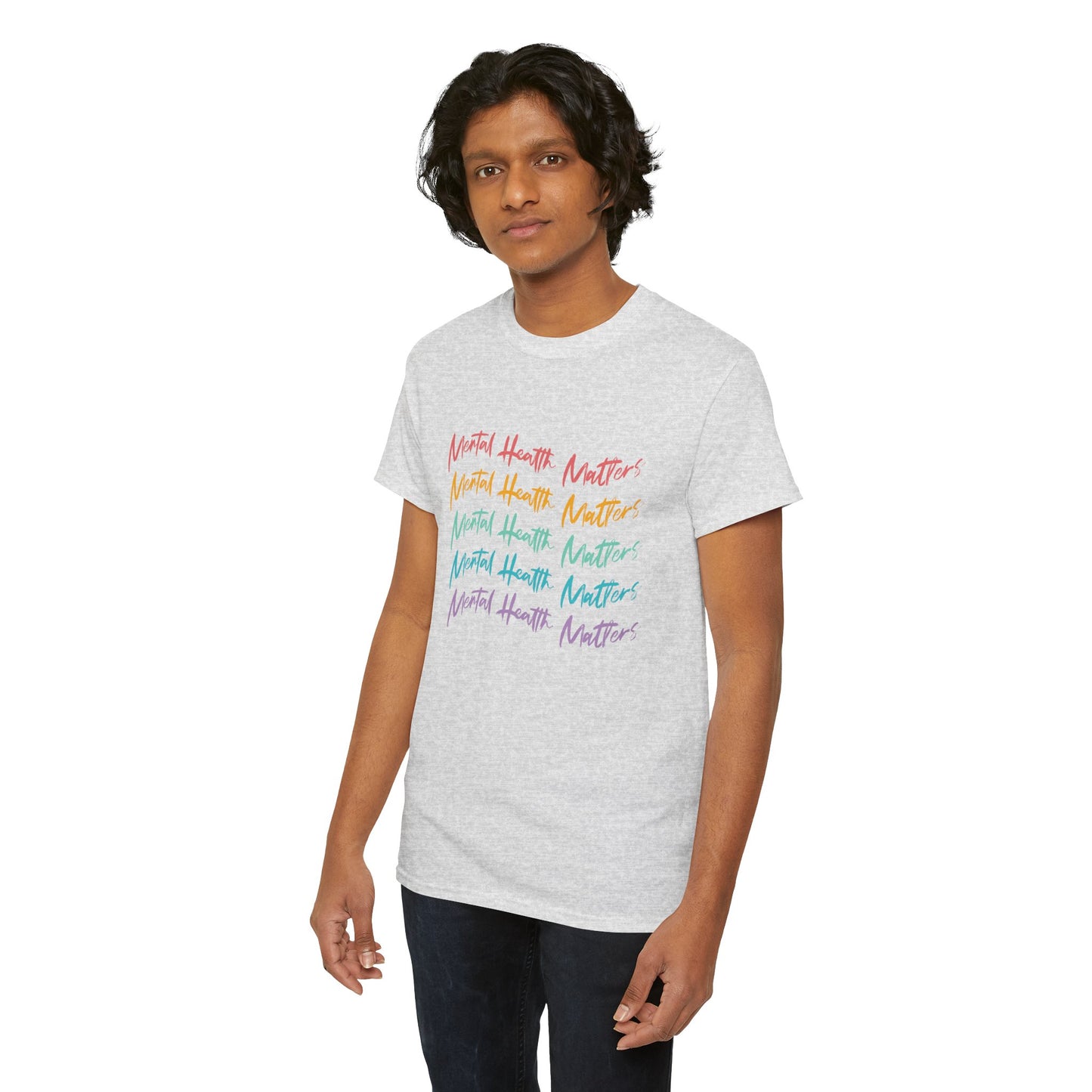 Mental Health Matters-Heavy Cotton Tee