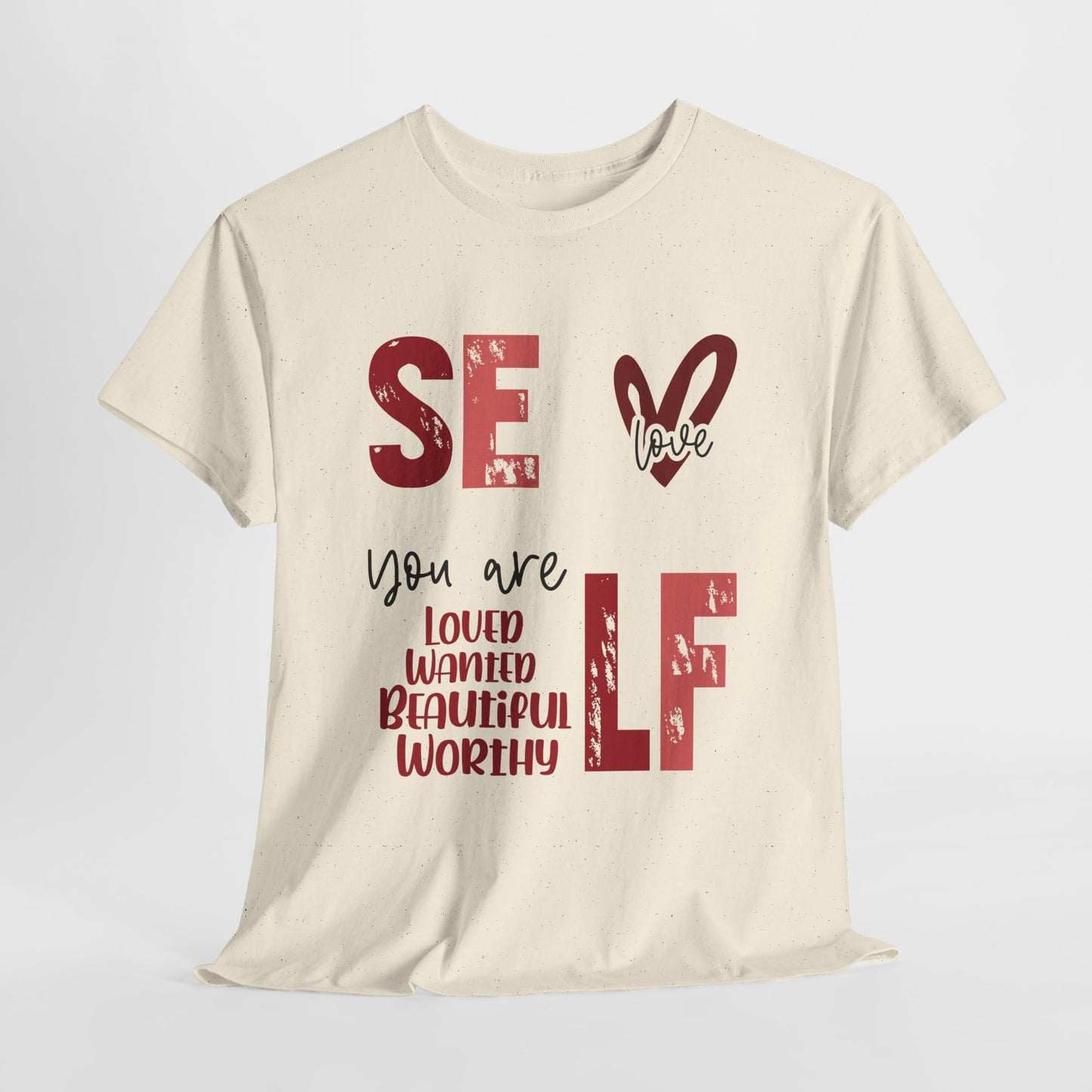 Self Love Inspirational Unisex Heavy Cotton Tee