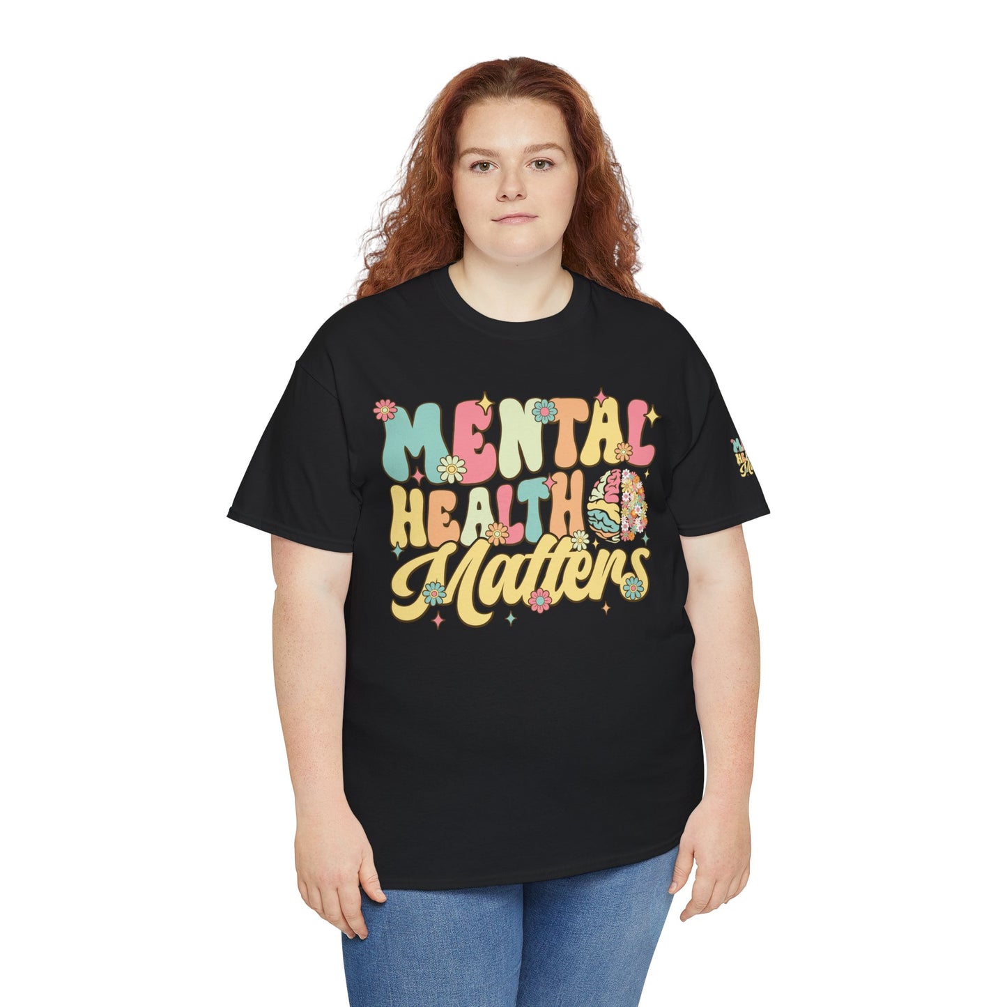 Mental Health Matters-Heavy Cotton Tee
