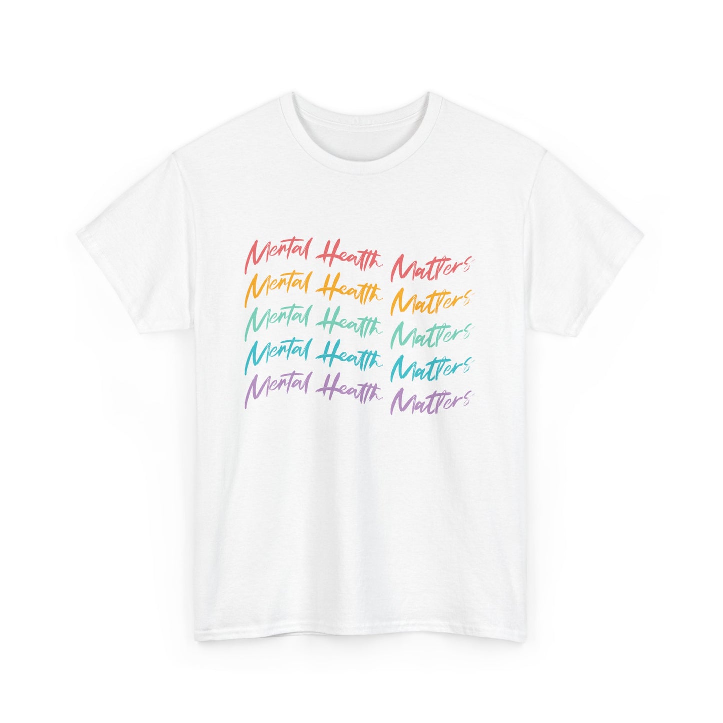 Mental Health Matters-Heavy Cotton Tee