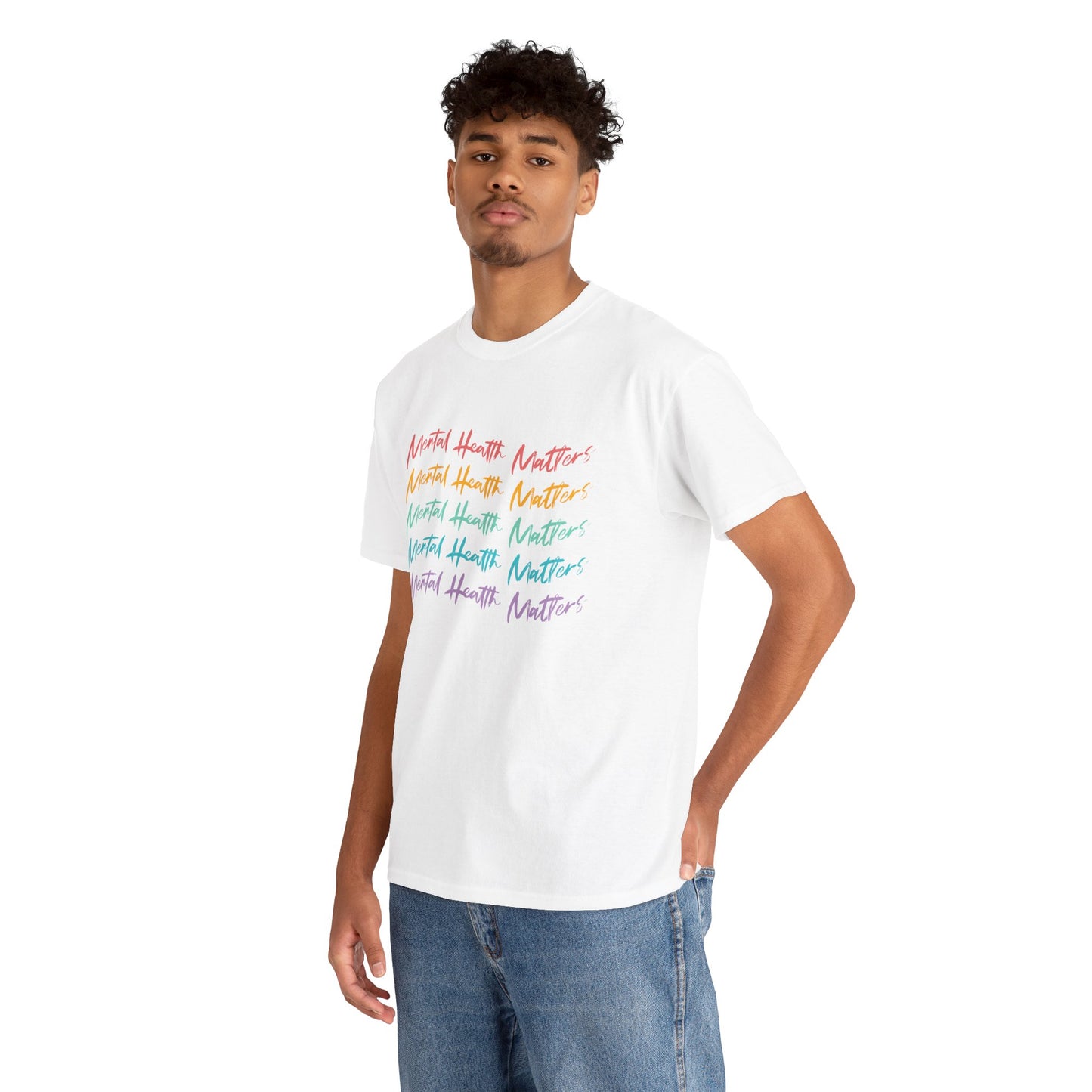 Mental Health Matters-Heavy Cotton Tee