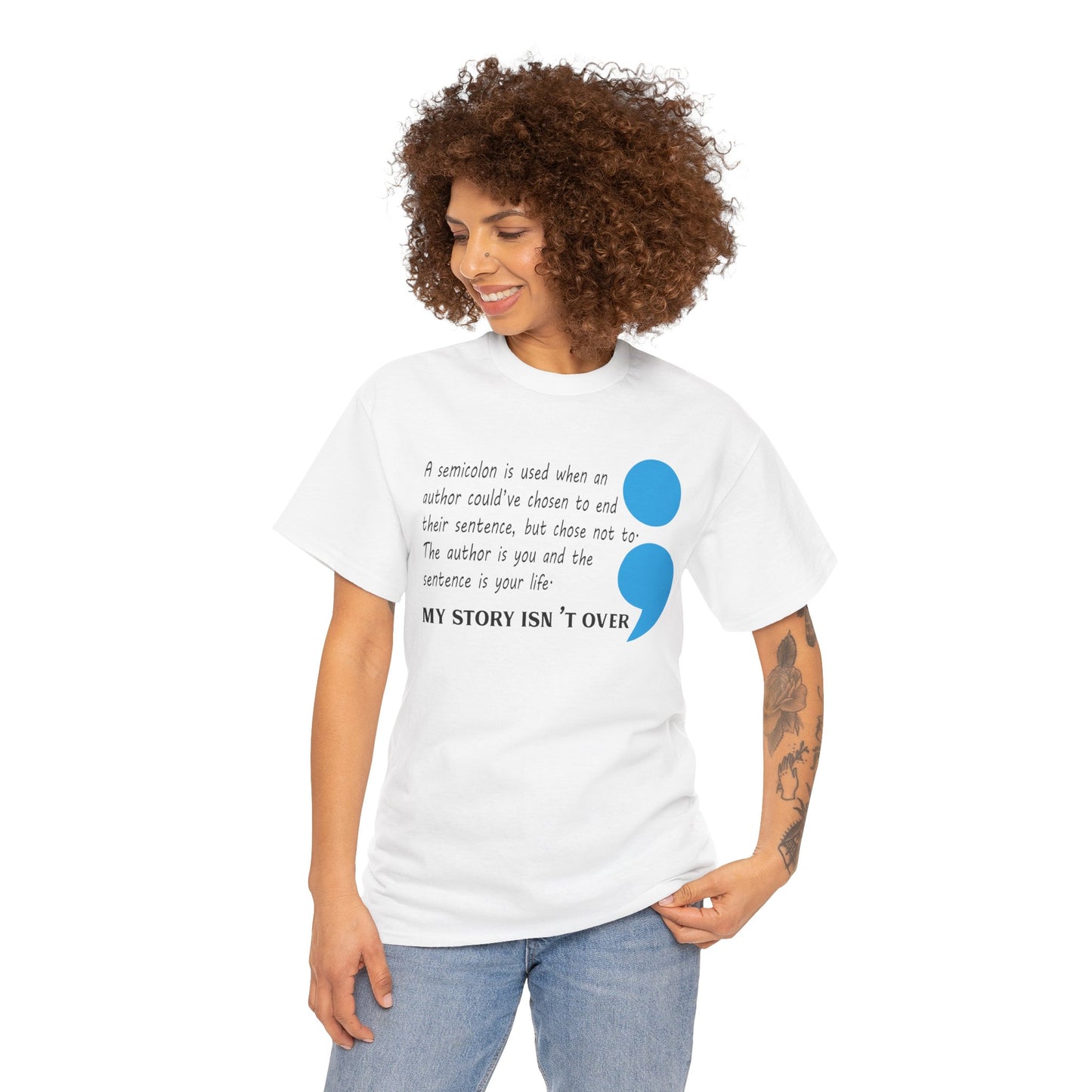 My Story isn't Over-Suicide Limited Edition T-shirts