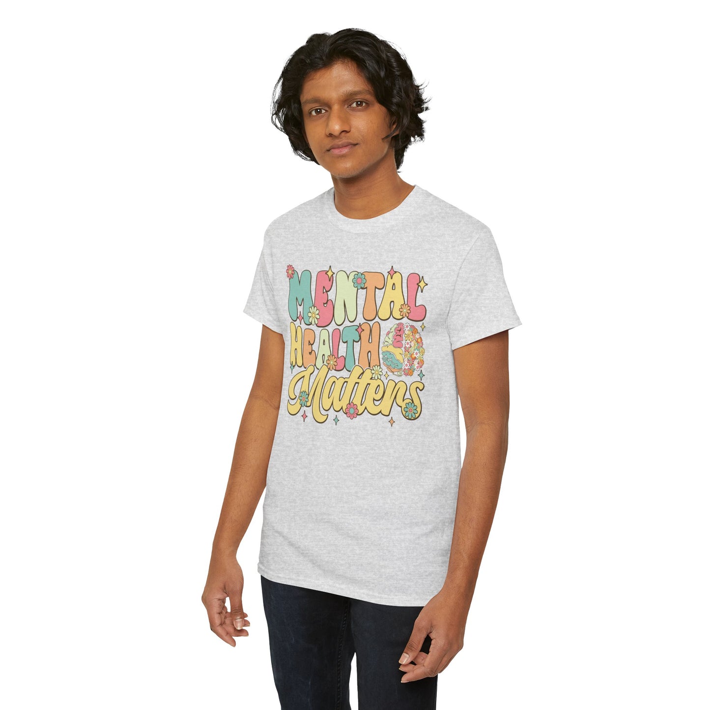 Mental Health Matters-Heavy Cotton Tee