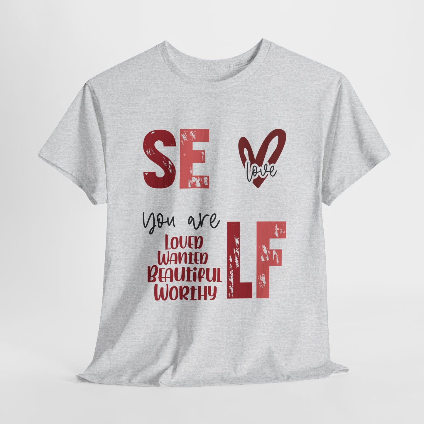 Self Love Inspirational Unisex Heavy Cotton Tee