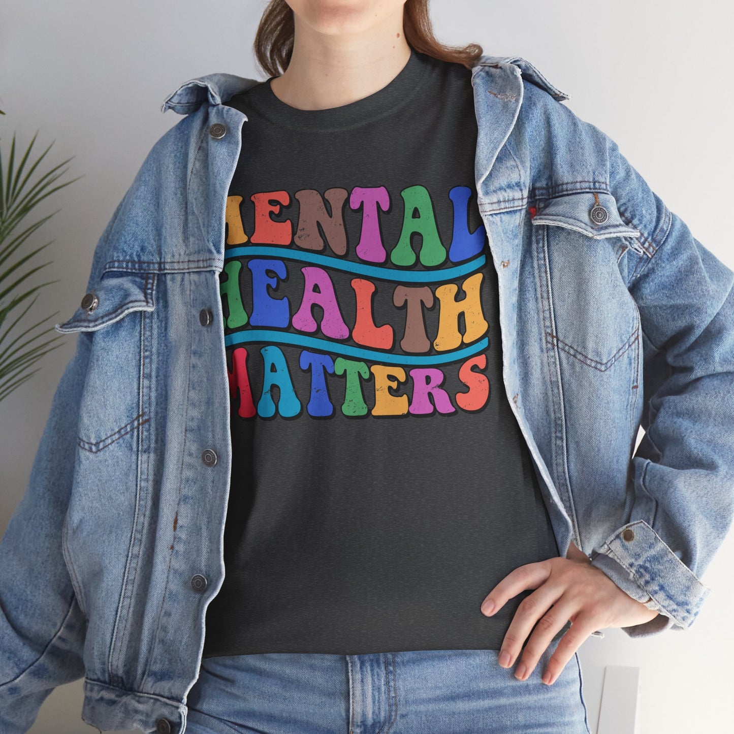 Mental Health Matters-Heavy Cotton Tee