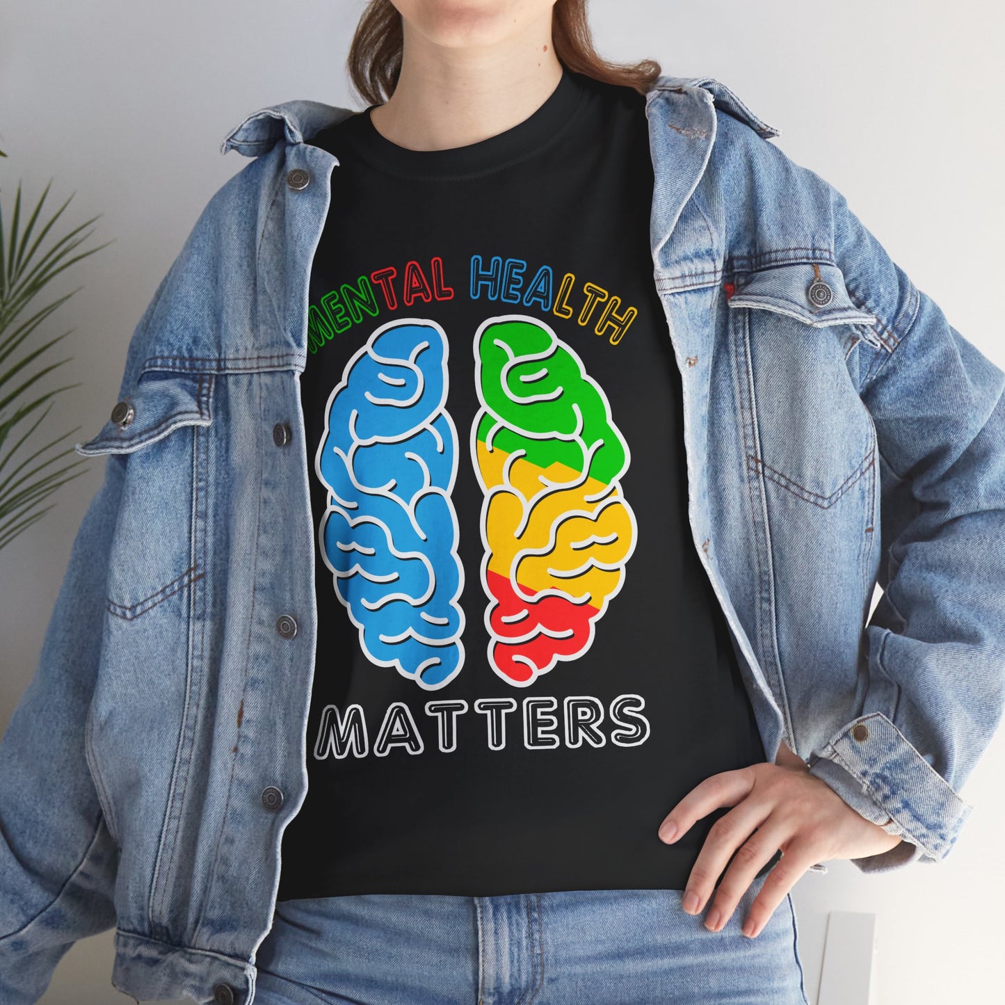 Mental Health Matters-Heavy Cotton Tee