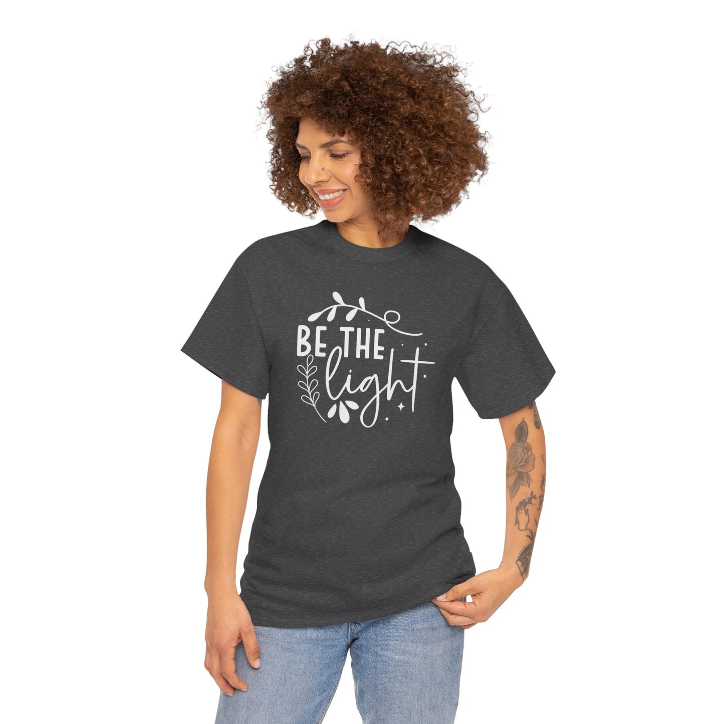 Be the Light Unisex Heavy Cotton Tee