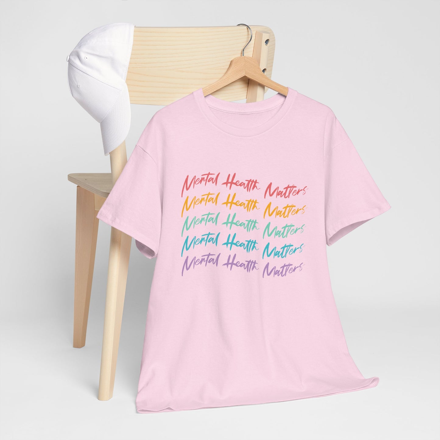 Mental Health Matters-Heavy Cotton Tee