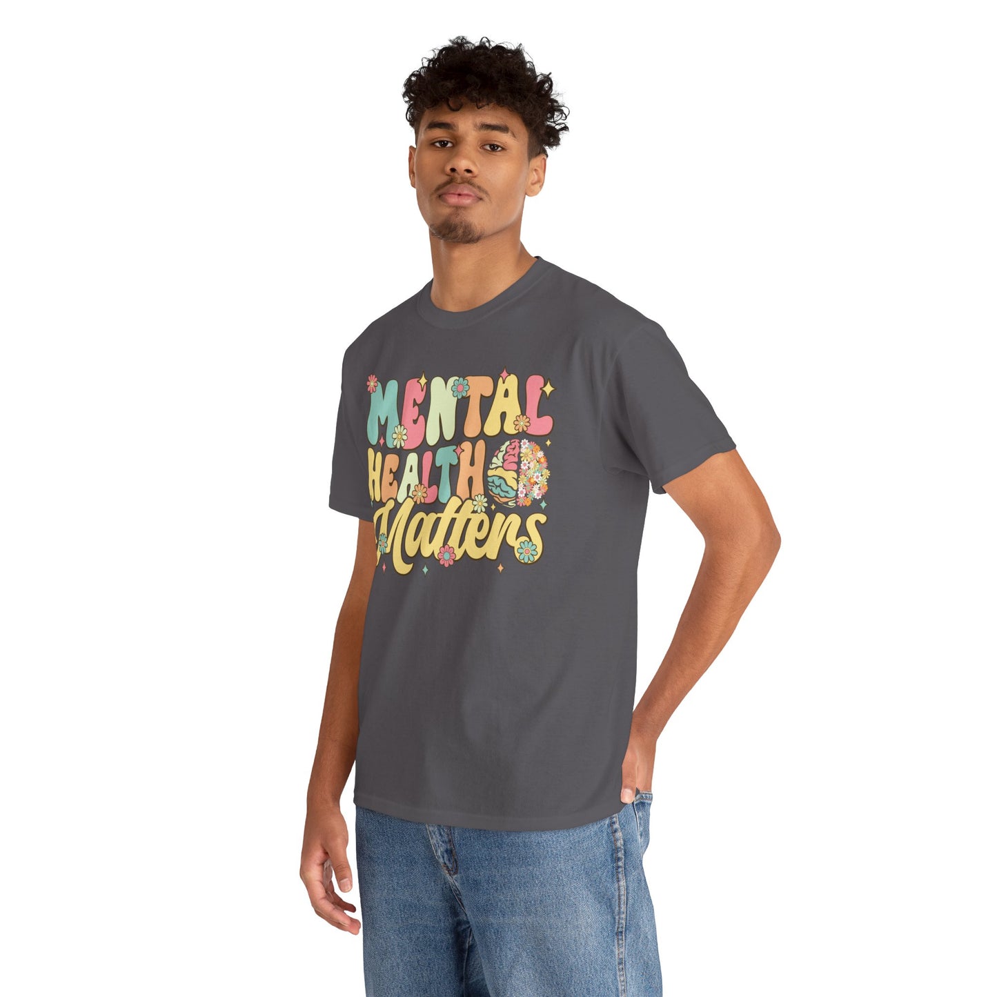 Mental Health Matters-Heavy Cotton Tee