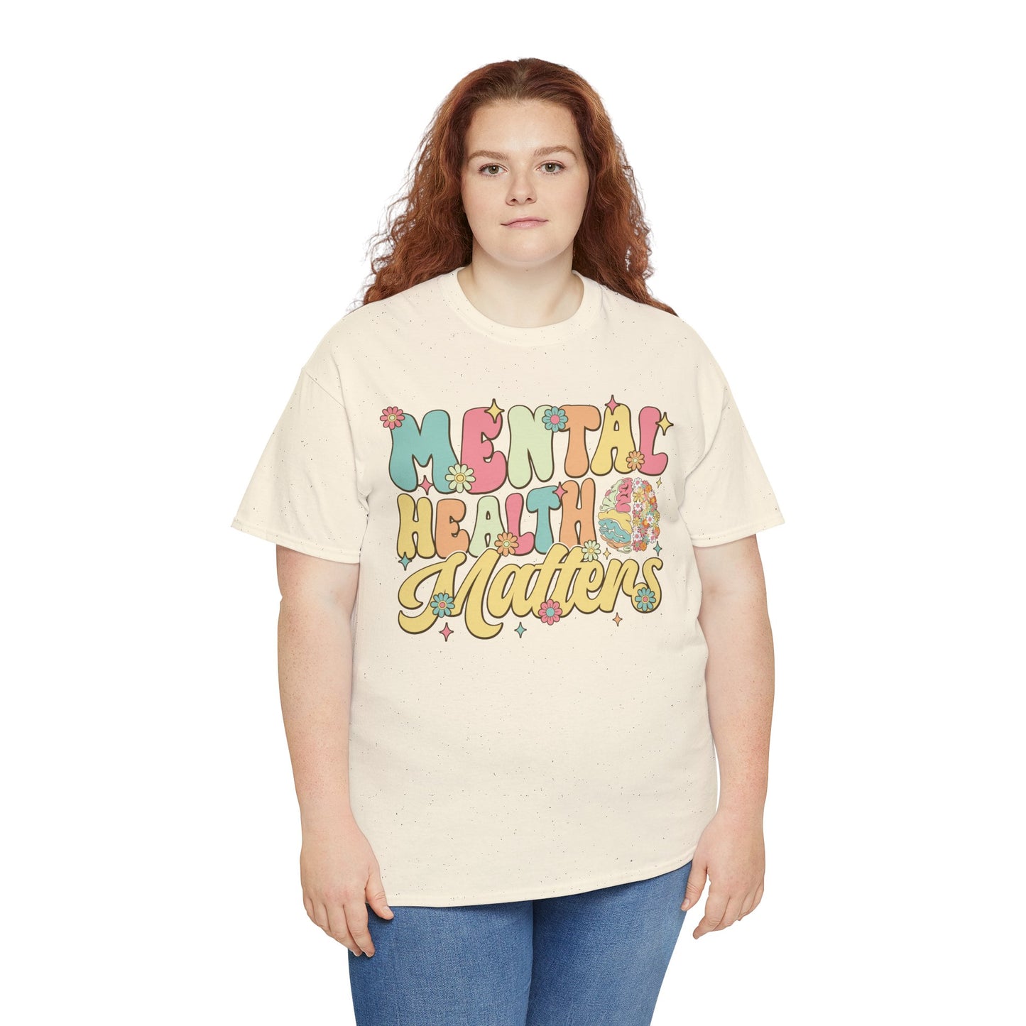 Mental Health Matters-Heavy Cotton Tee