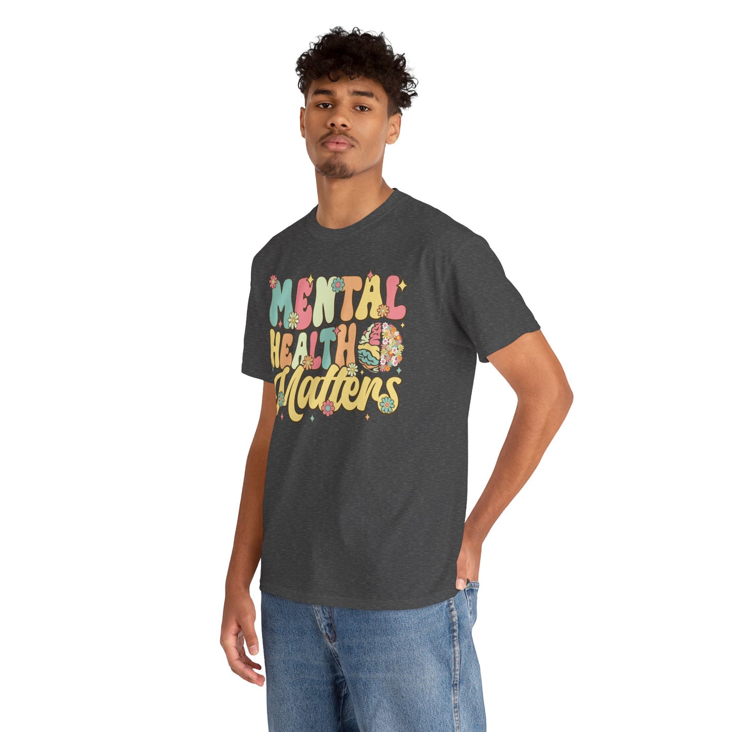 Mental Health Matters-Heavy Cotton Tee