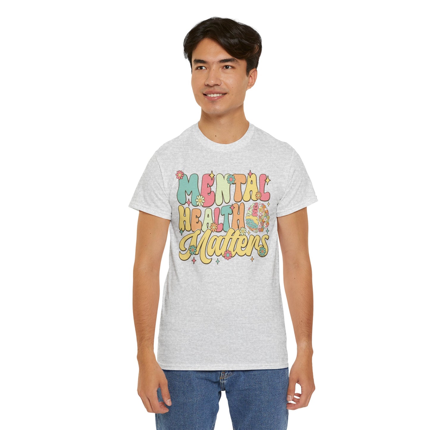 Mental Health Matters-Heavy Cotton Tee
