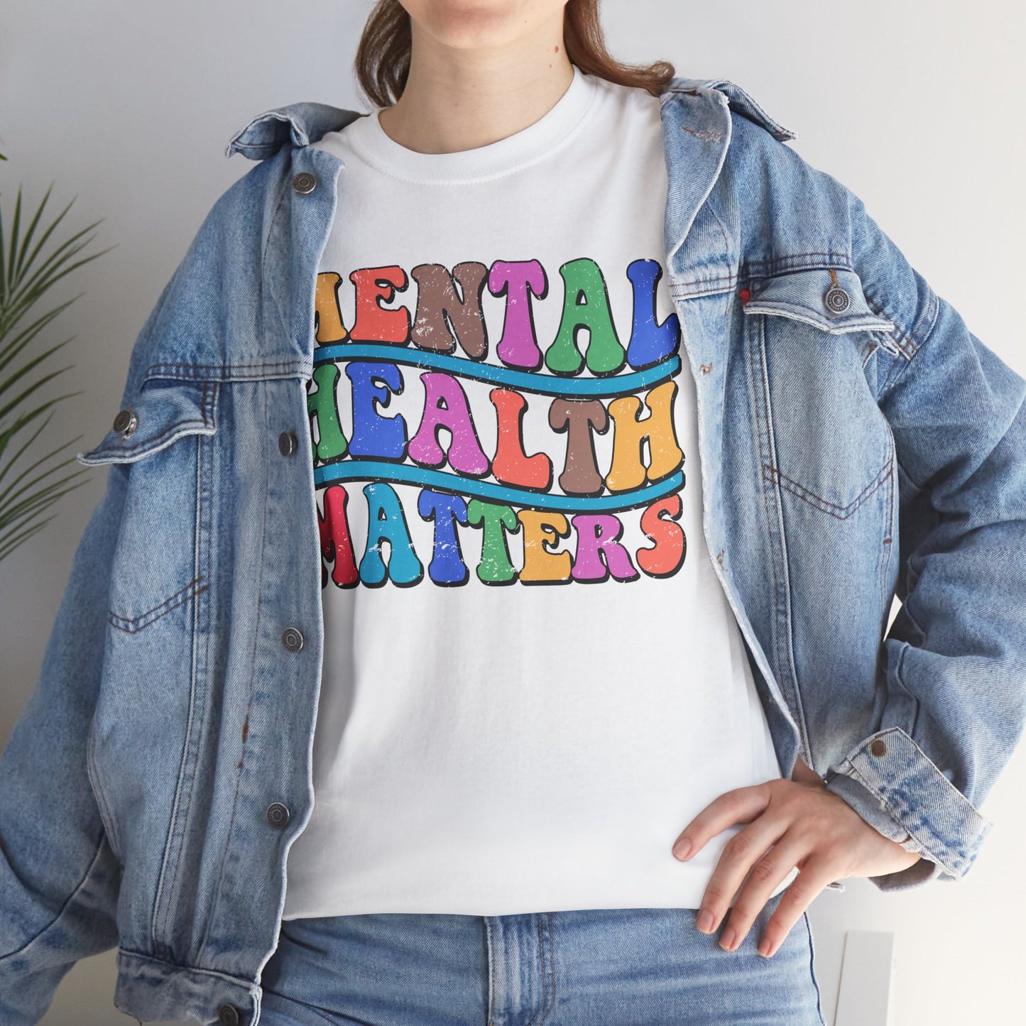 Mental Health Matters-Heavy Cotton Tee