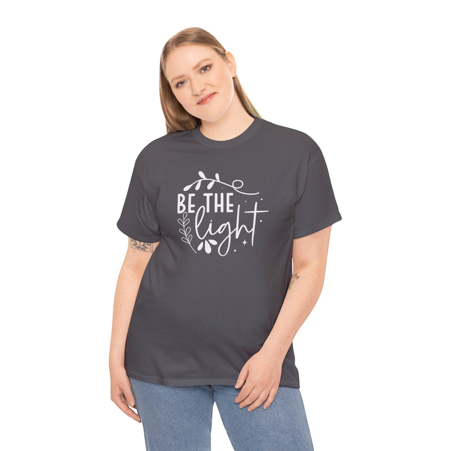 Be the Light Unisex Heavy Cotton Tee